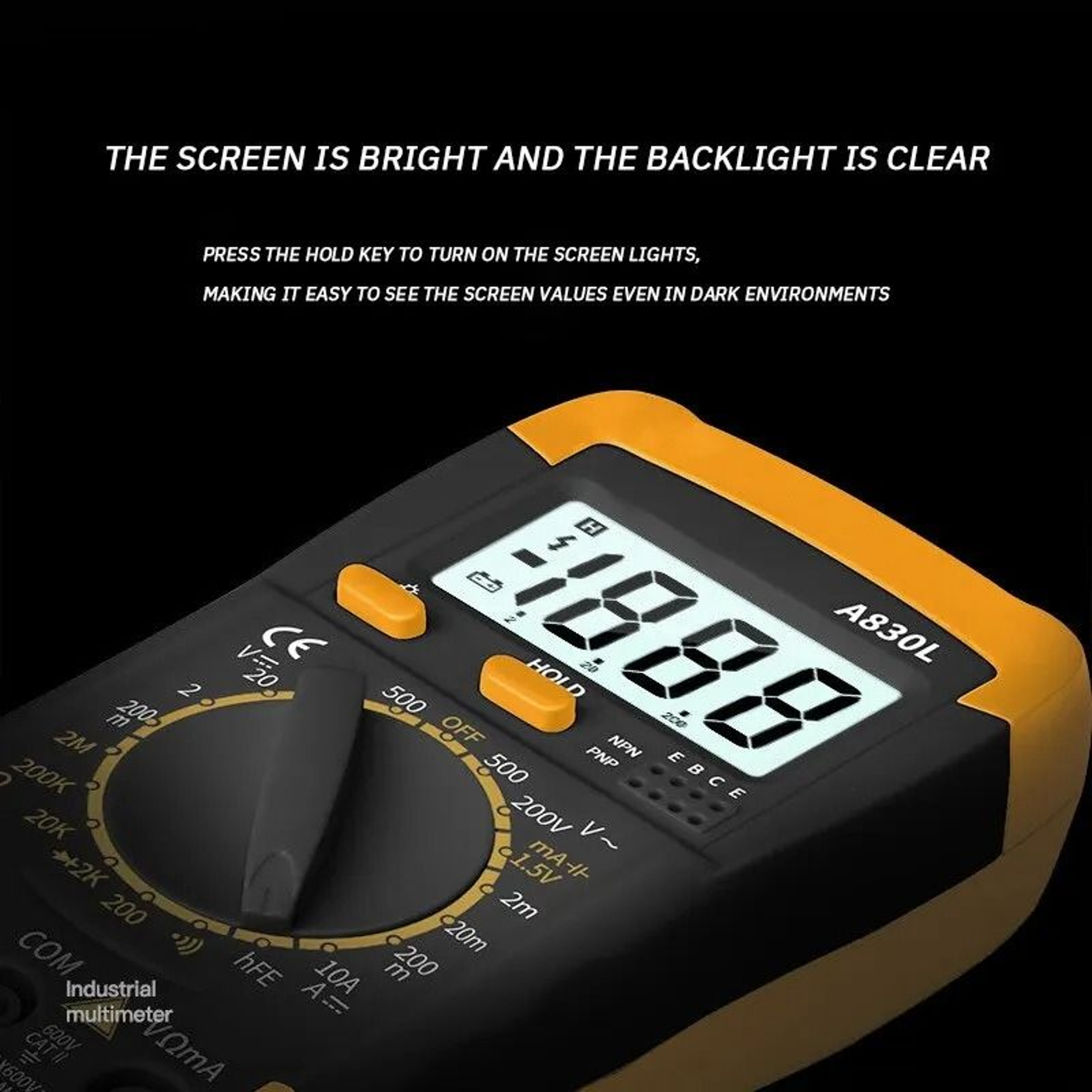 Professional Handheld Digital Multimeter 3