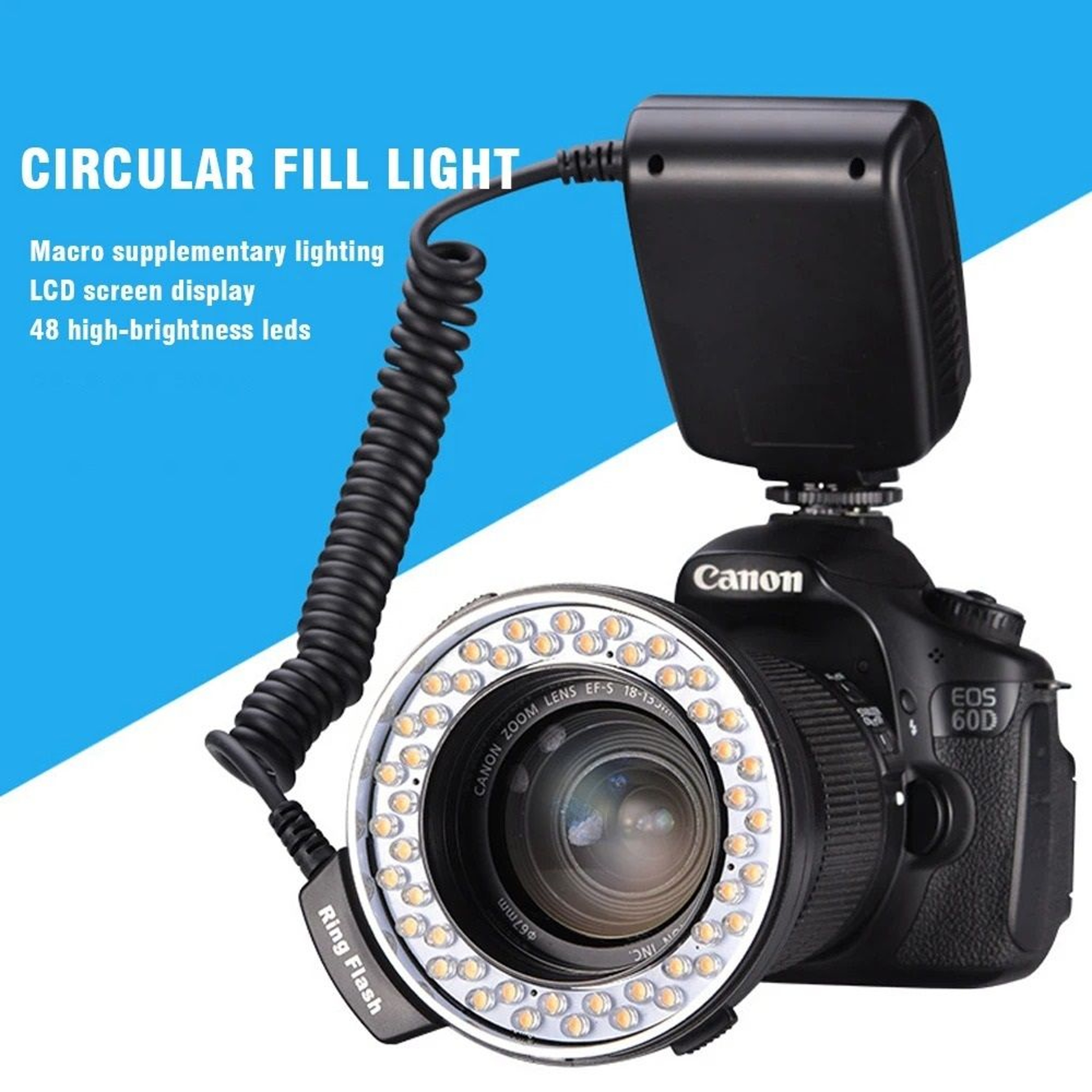 Professional Macro LED Ring Flash Light 2