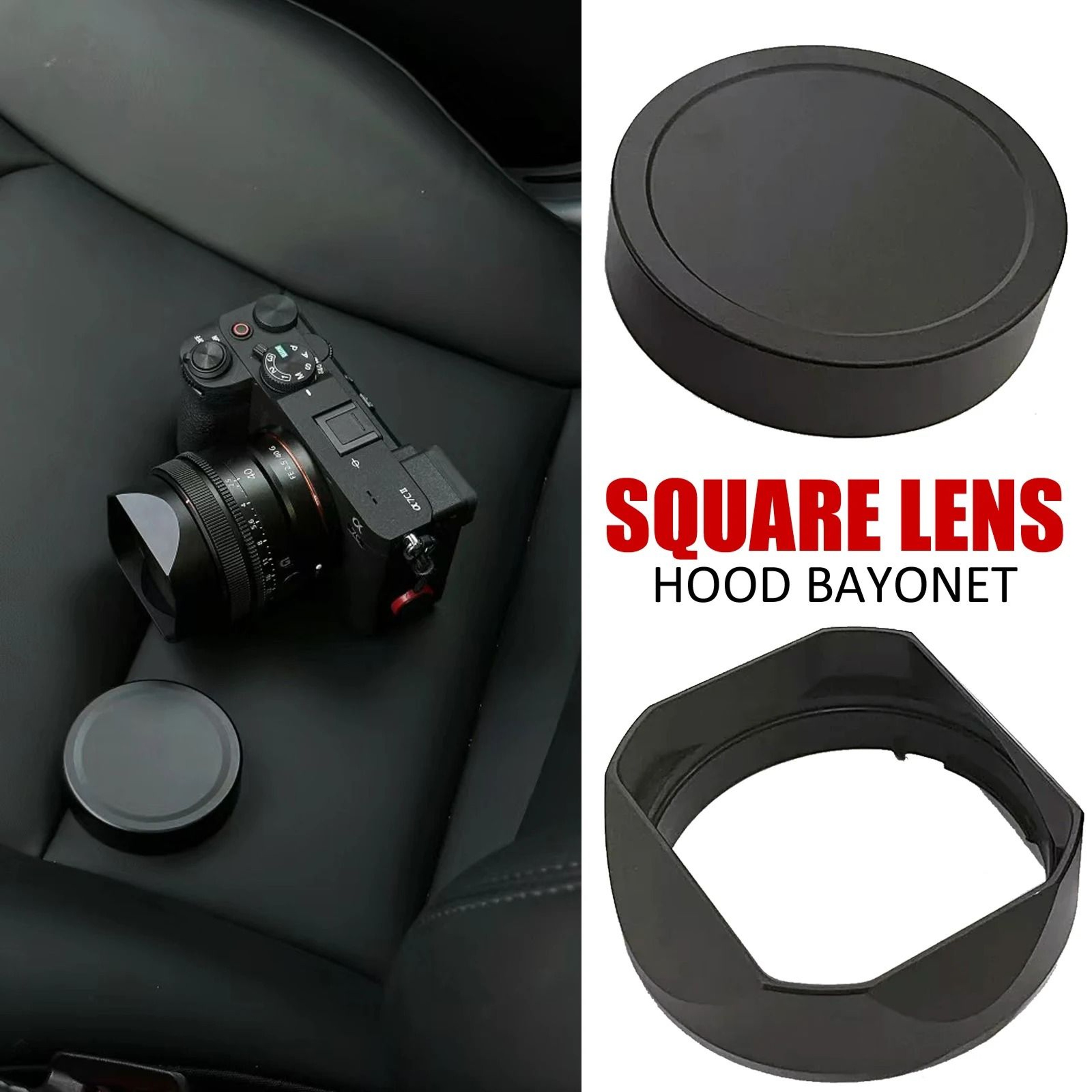 Square Bayonet Lens Hood 3