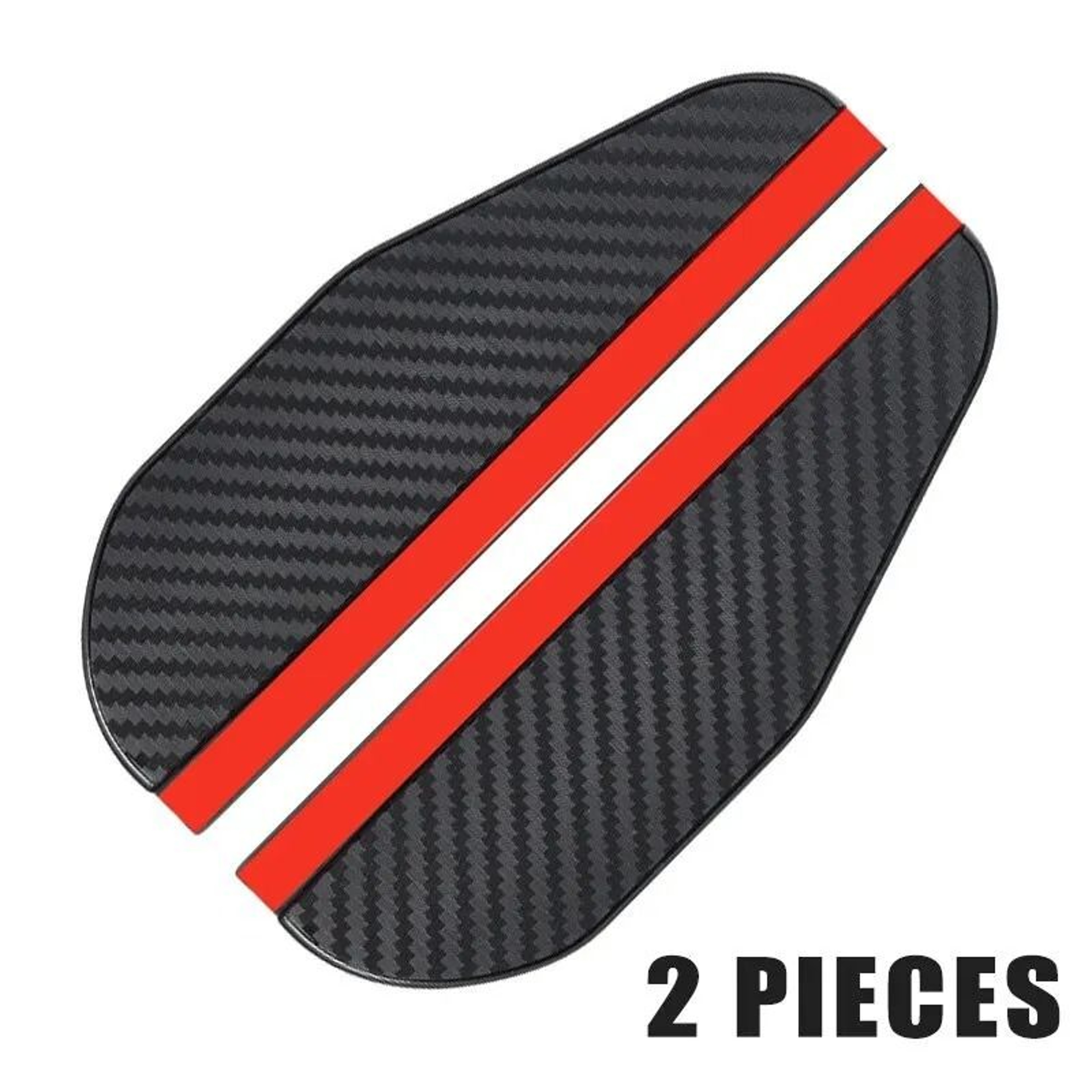 Universal Carbon Fiber Rearview Rain Shields 0