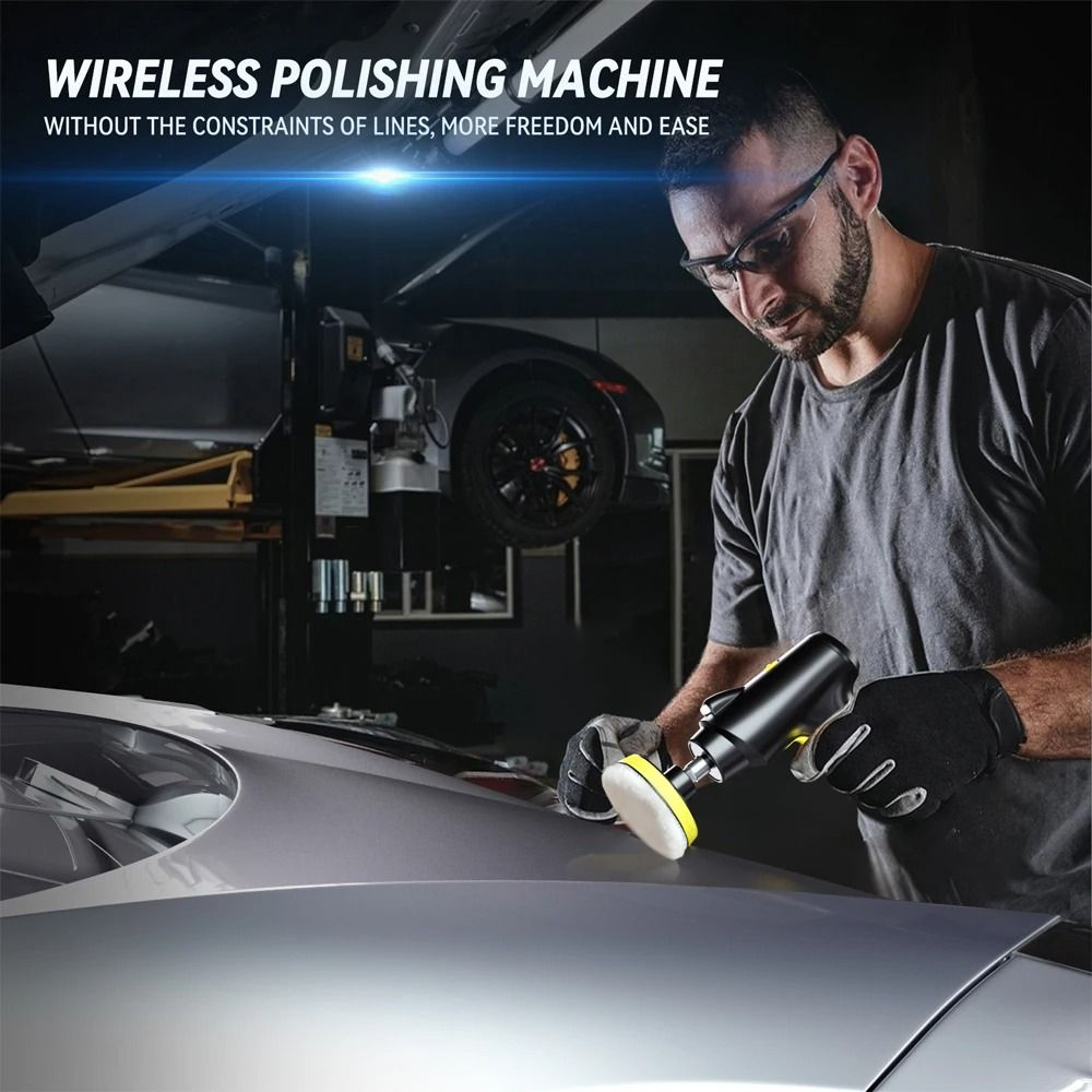 Compact Handheld Electric Car Polisher 3