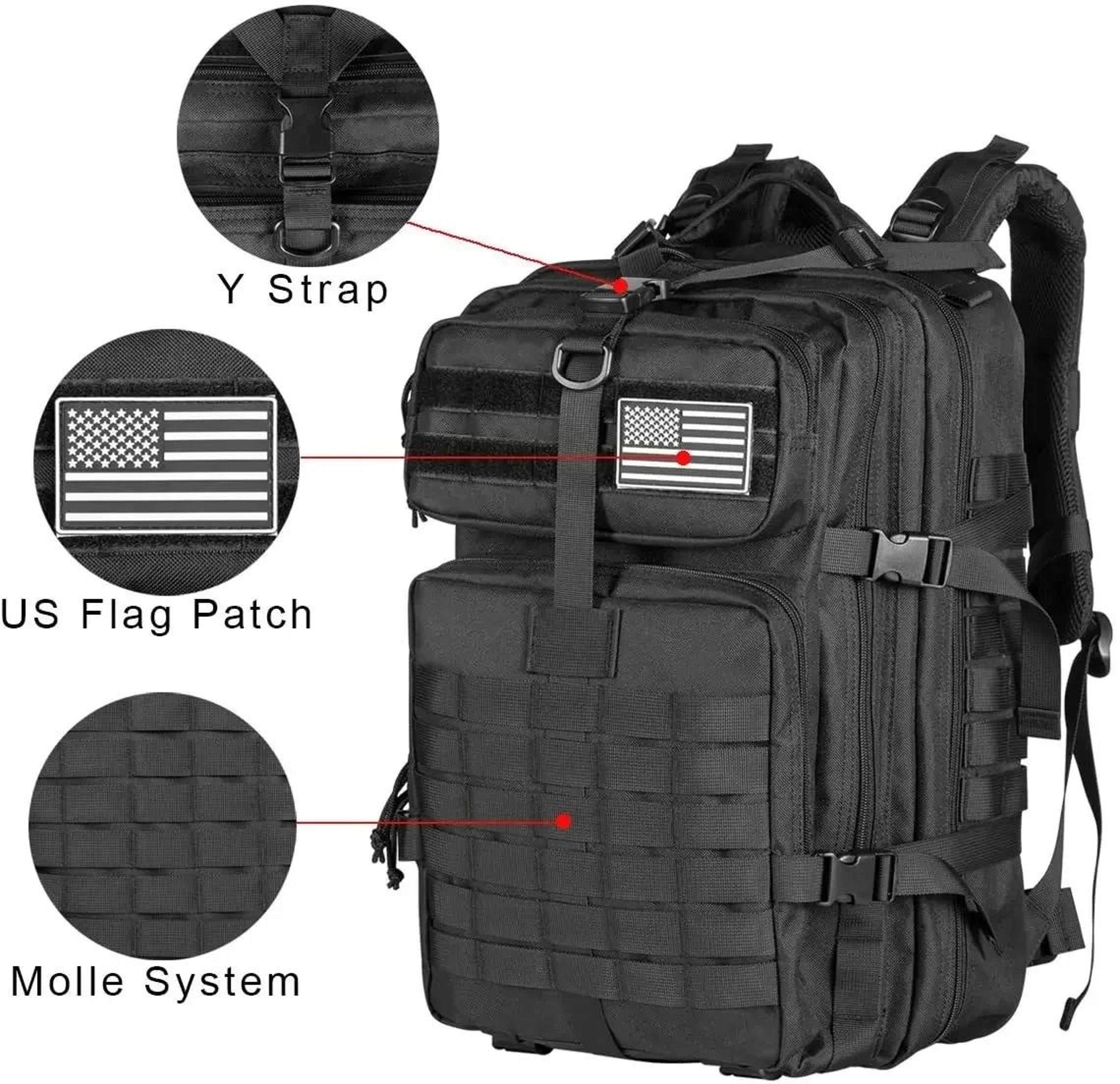 Heavy Duty Tactical Adventure Back Pack 4