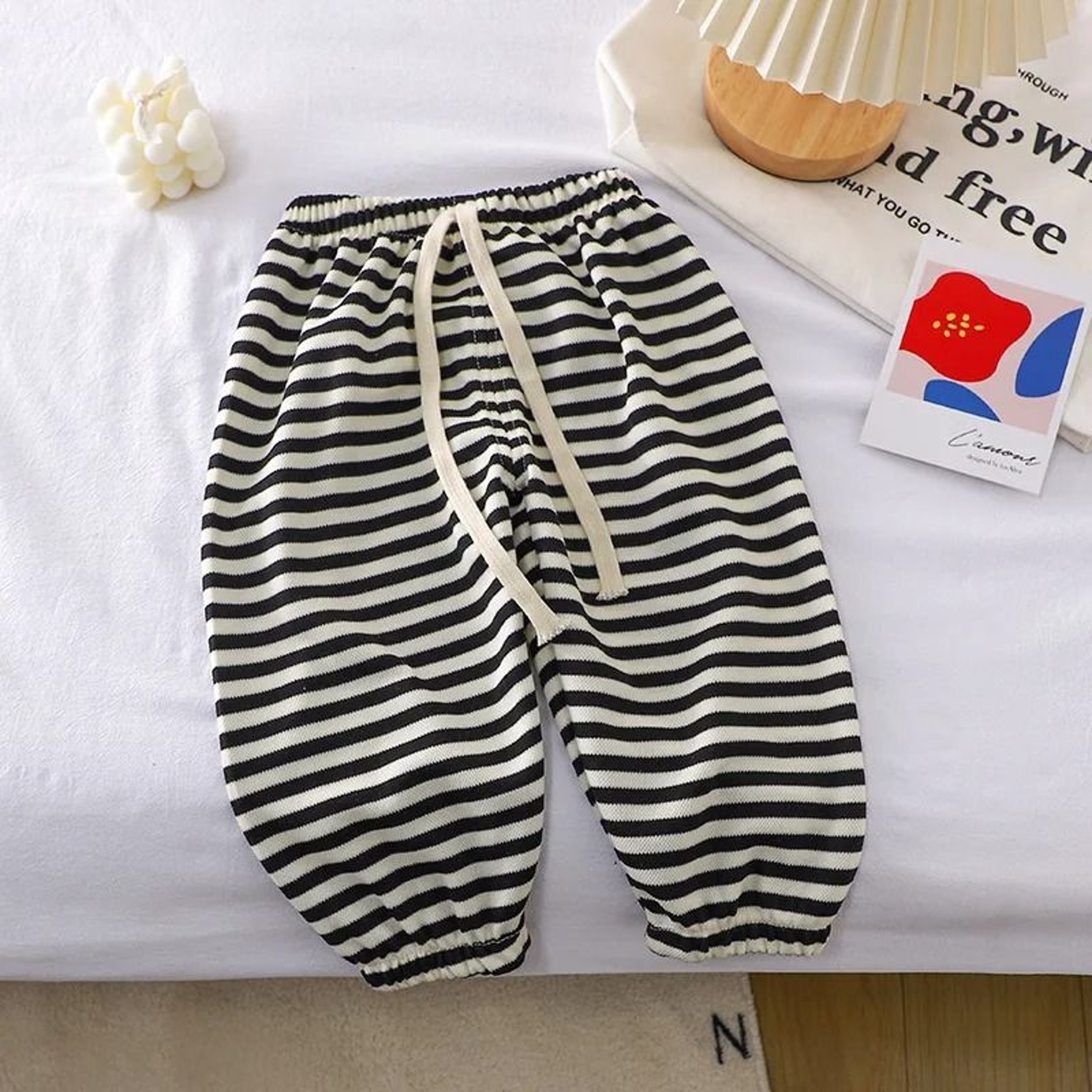 Childrens Breathable Summer Ankle Length Pants 0