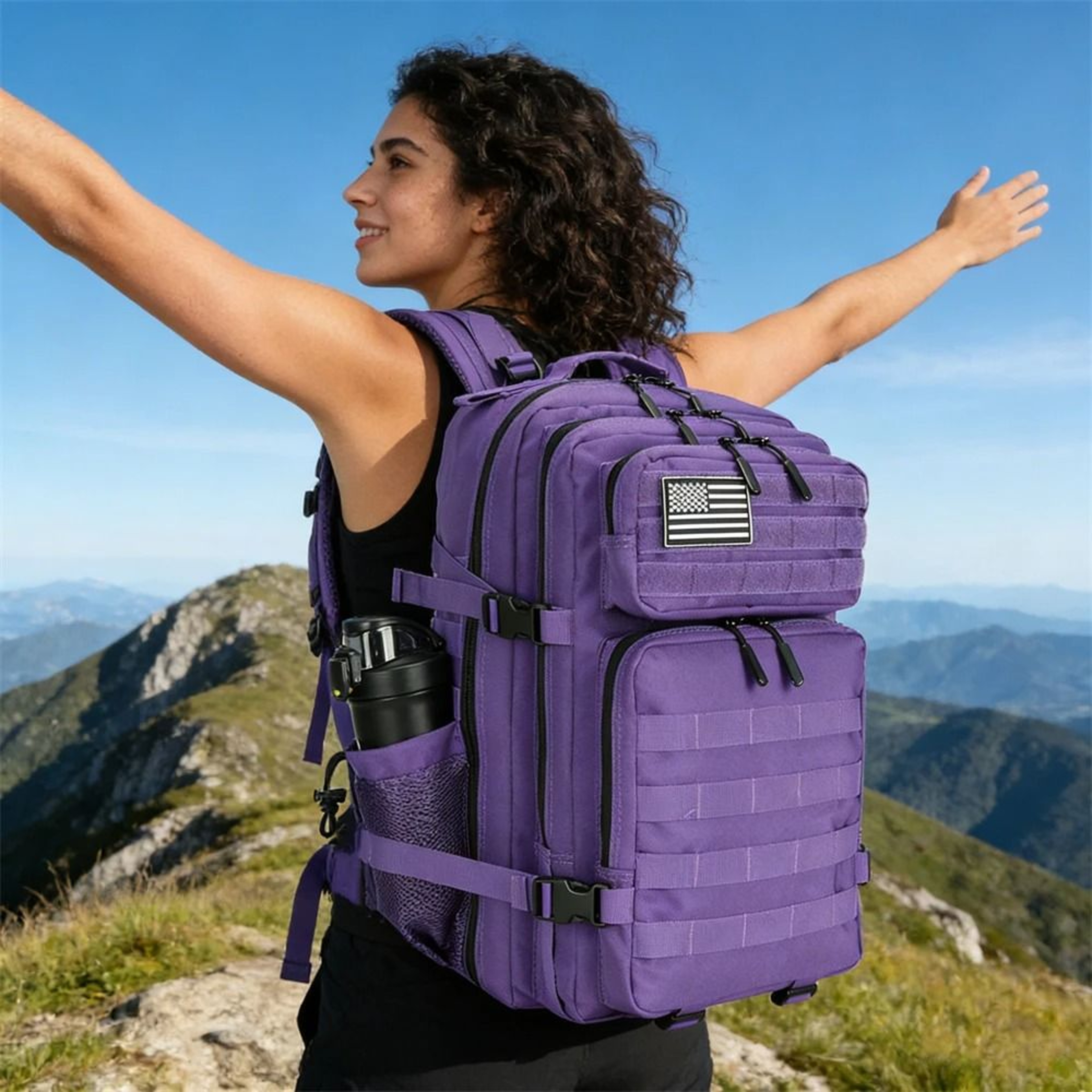 Heavy Duty Tactical 3P Assault Back Pack 0