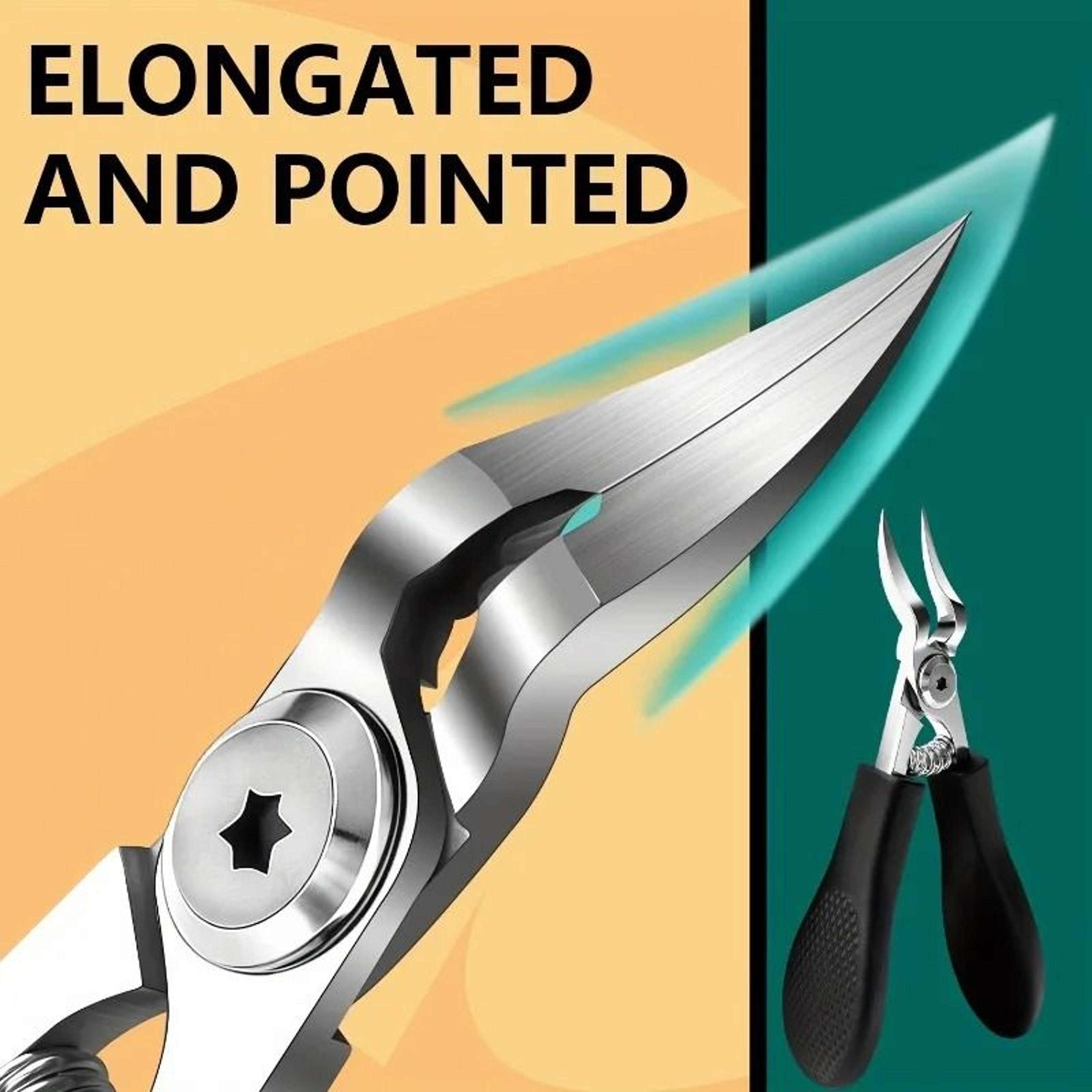 Heavy Duty Stainless Steel Precision Nail Clipper 1