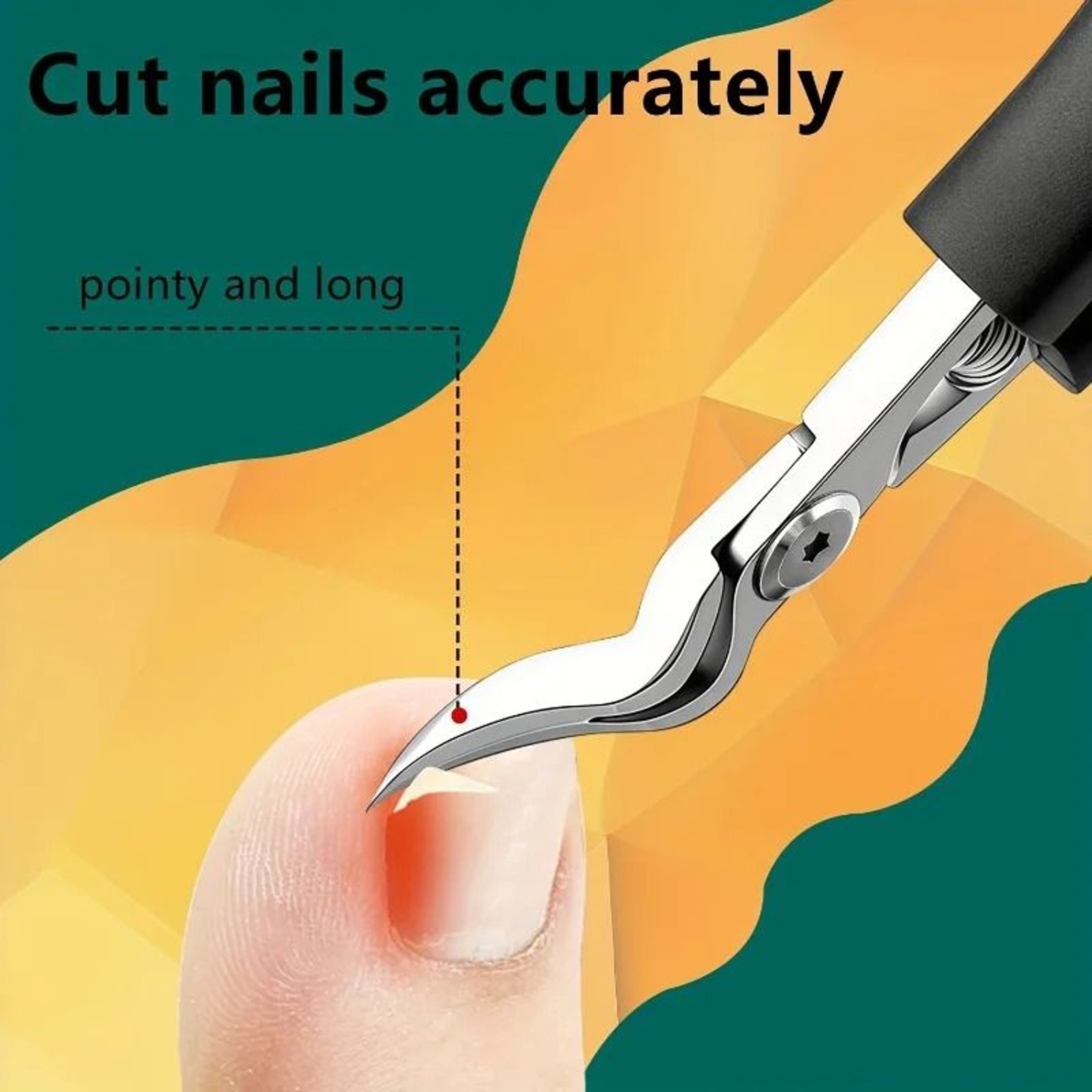 Heavy Duty Stainless Steel Precision Nail Clipper 2