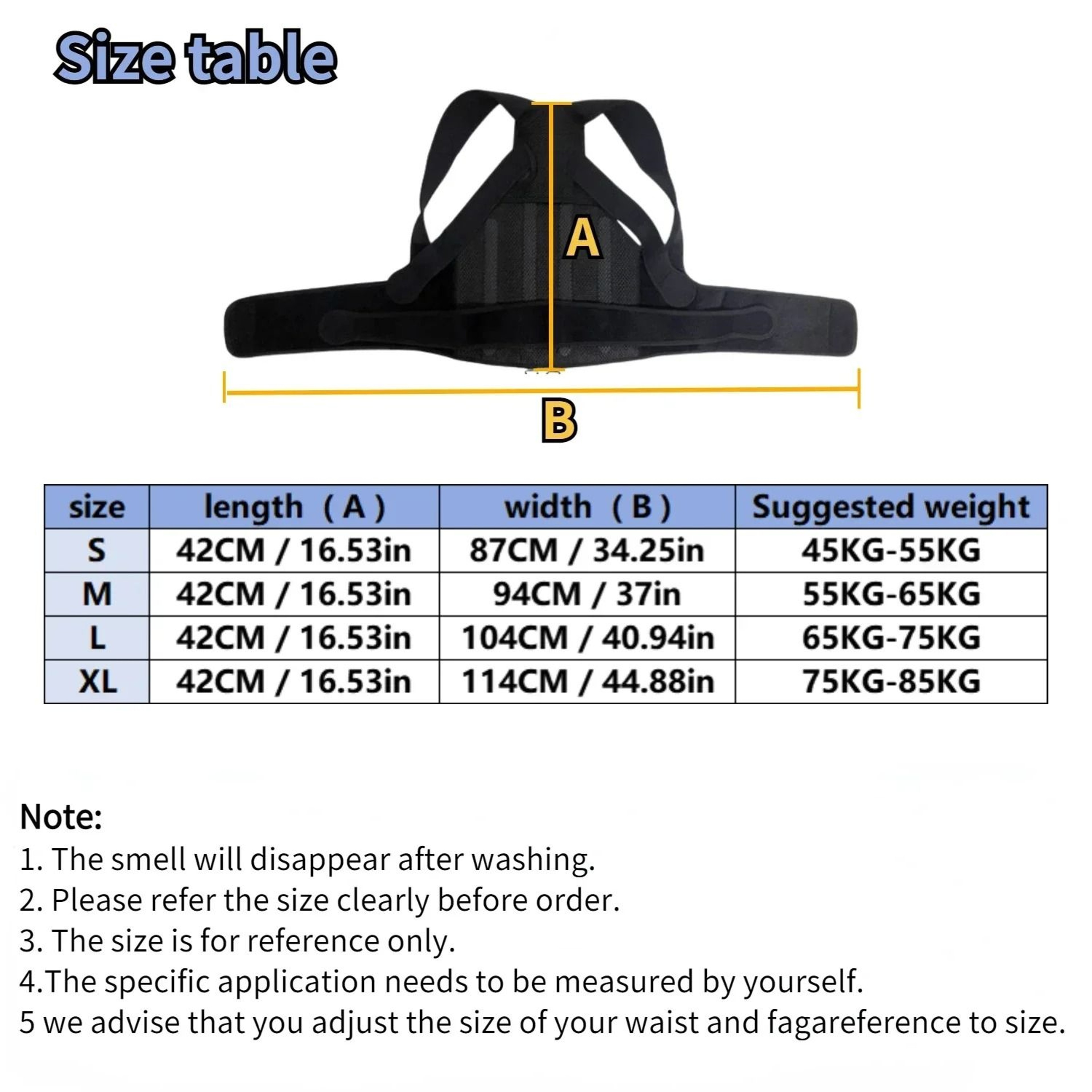 Fully Adjustable Orthopedic Posture Corrector 3