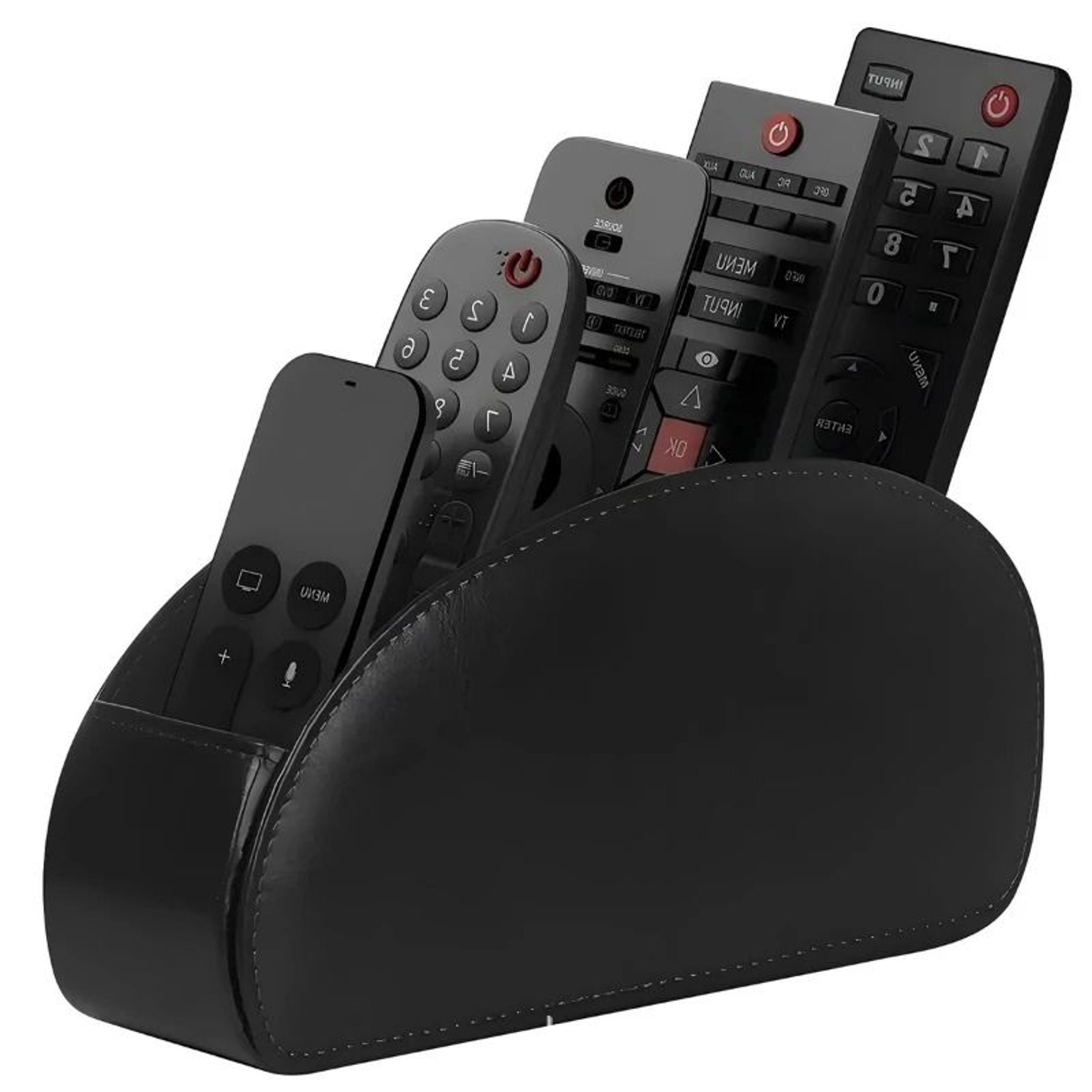 Premium PU Leather MultiCompartment Remote Organizer 6