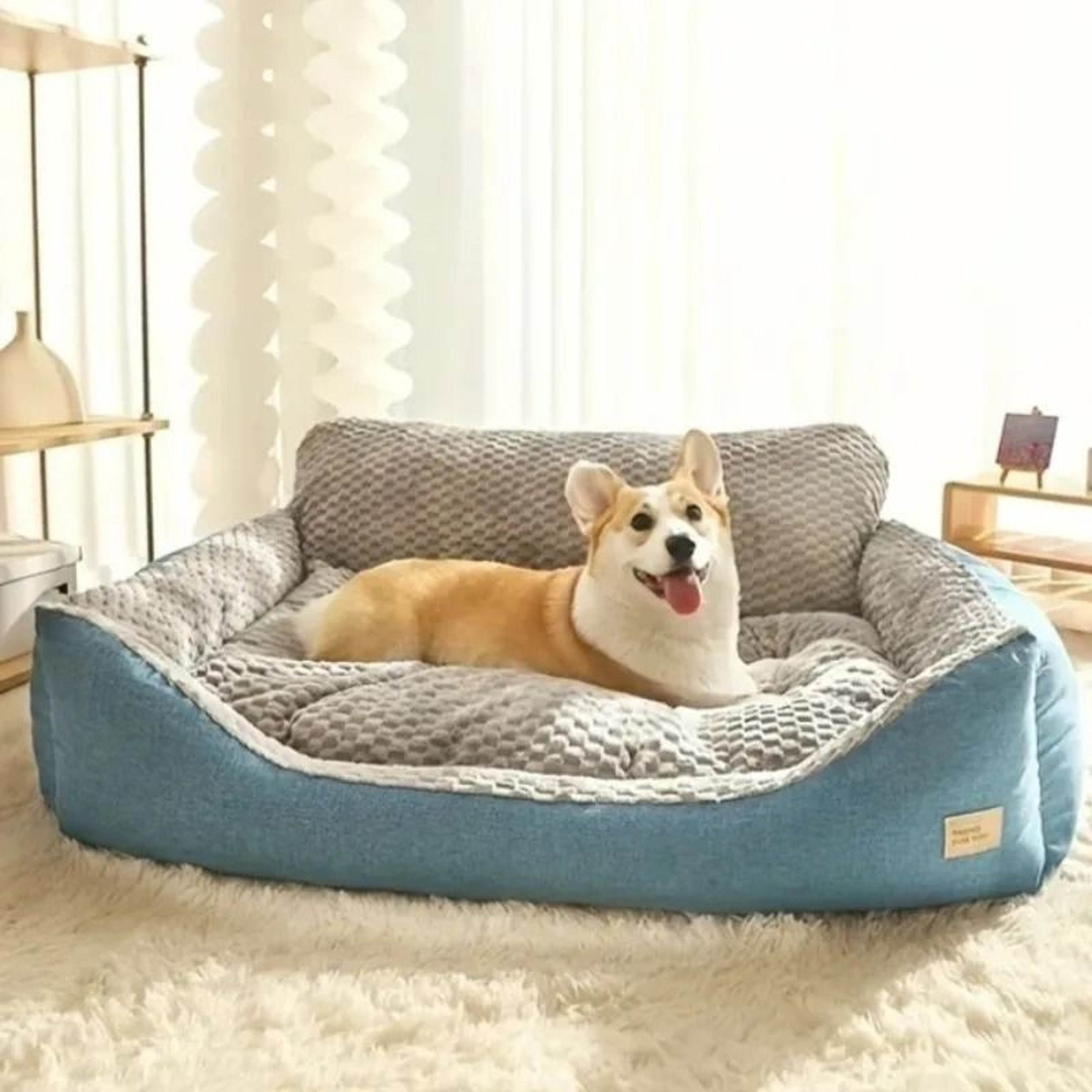 Orthopedic Ultra Plush Winter Pet Sofa Bed 3