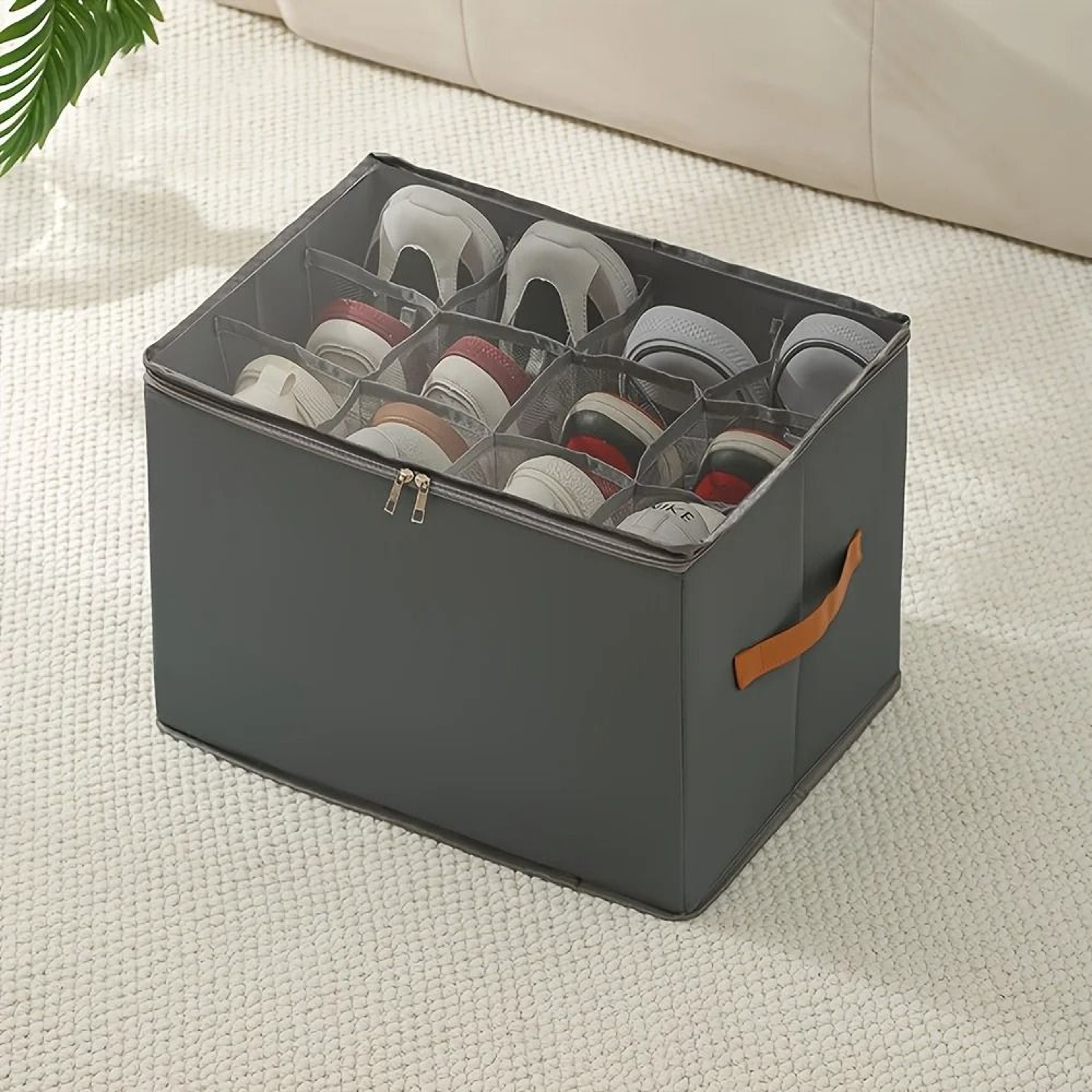 Foldable Oxford Fabric Professional Shoe Organizer 7