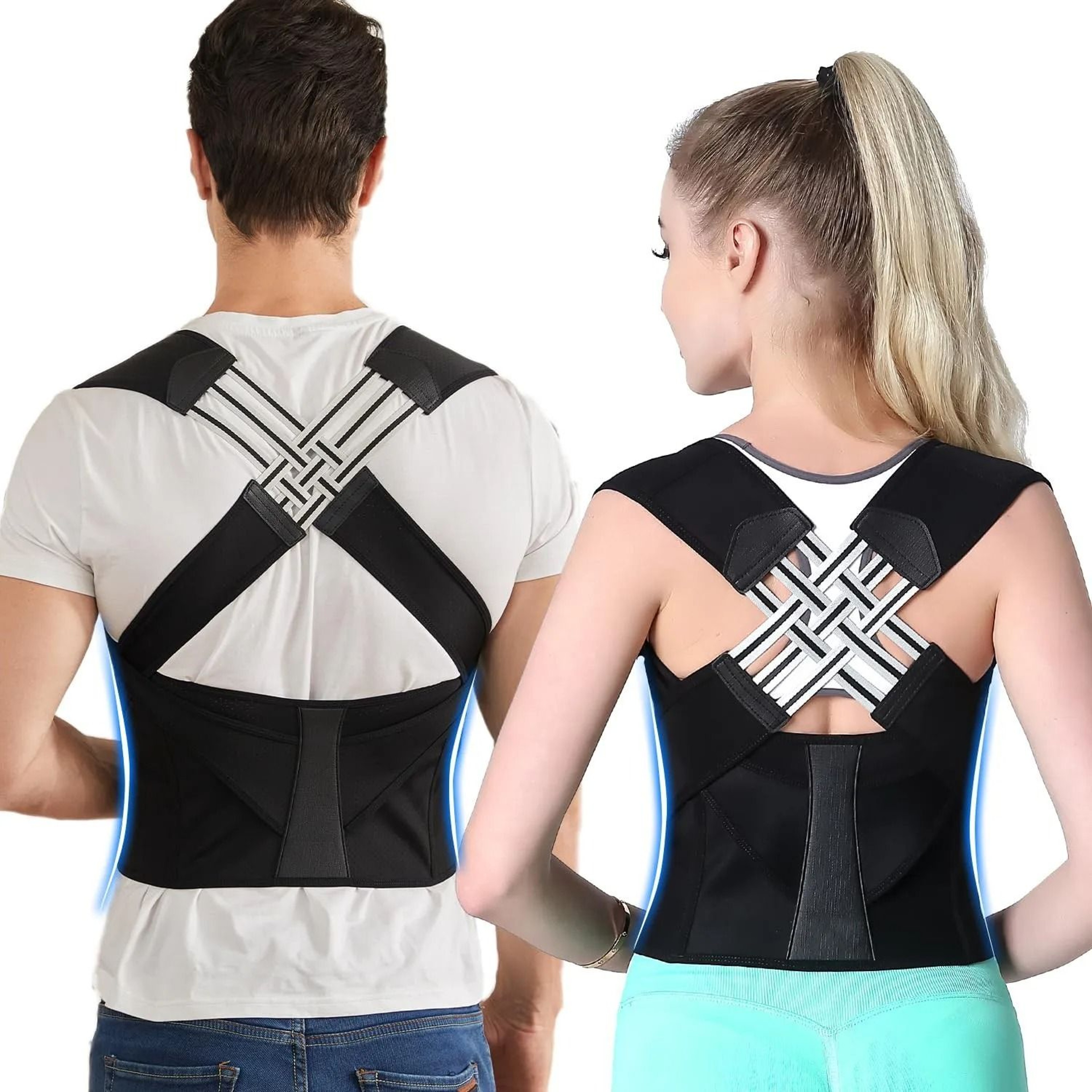 Ergonomic Dual Zone Spinal Realignment Brace 1
