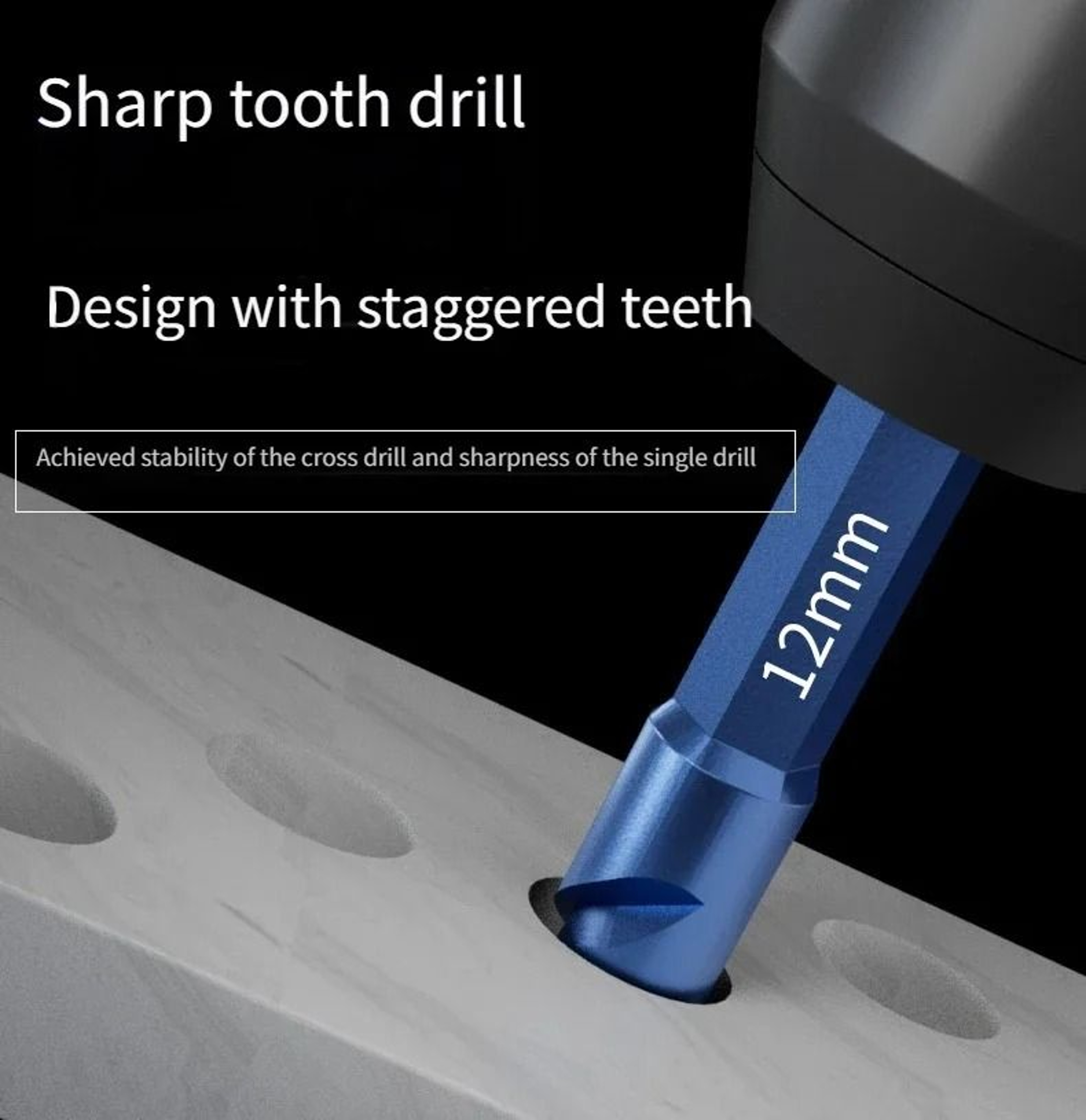 Heavy Duty Cobalt Multi Material Eccentric Drill Bit 2