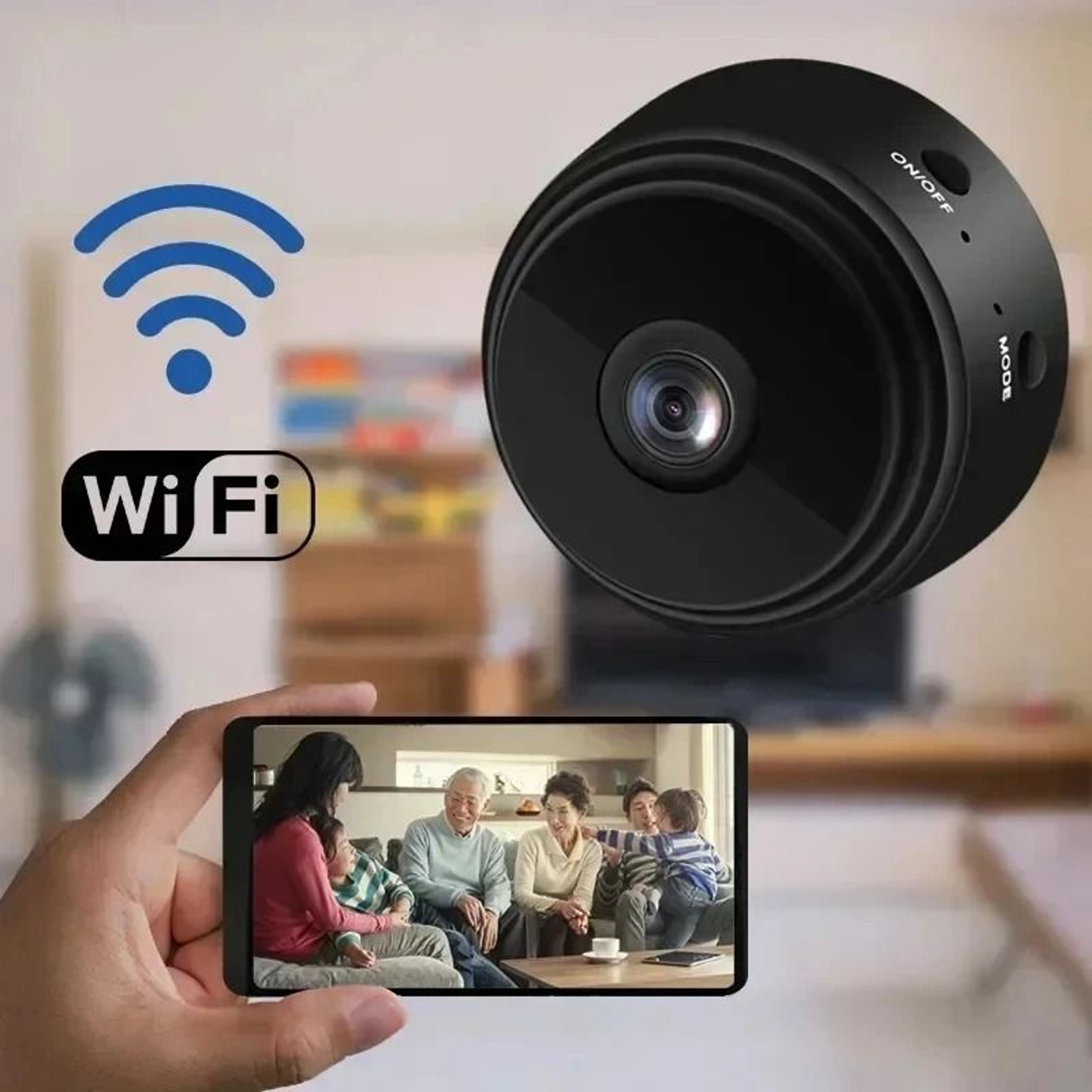 Wireless HighDefinition Smart Indoor Security Camera 0