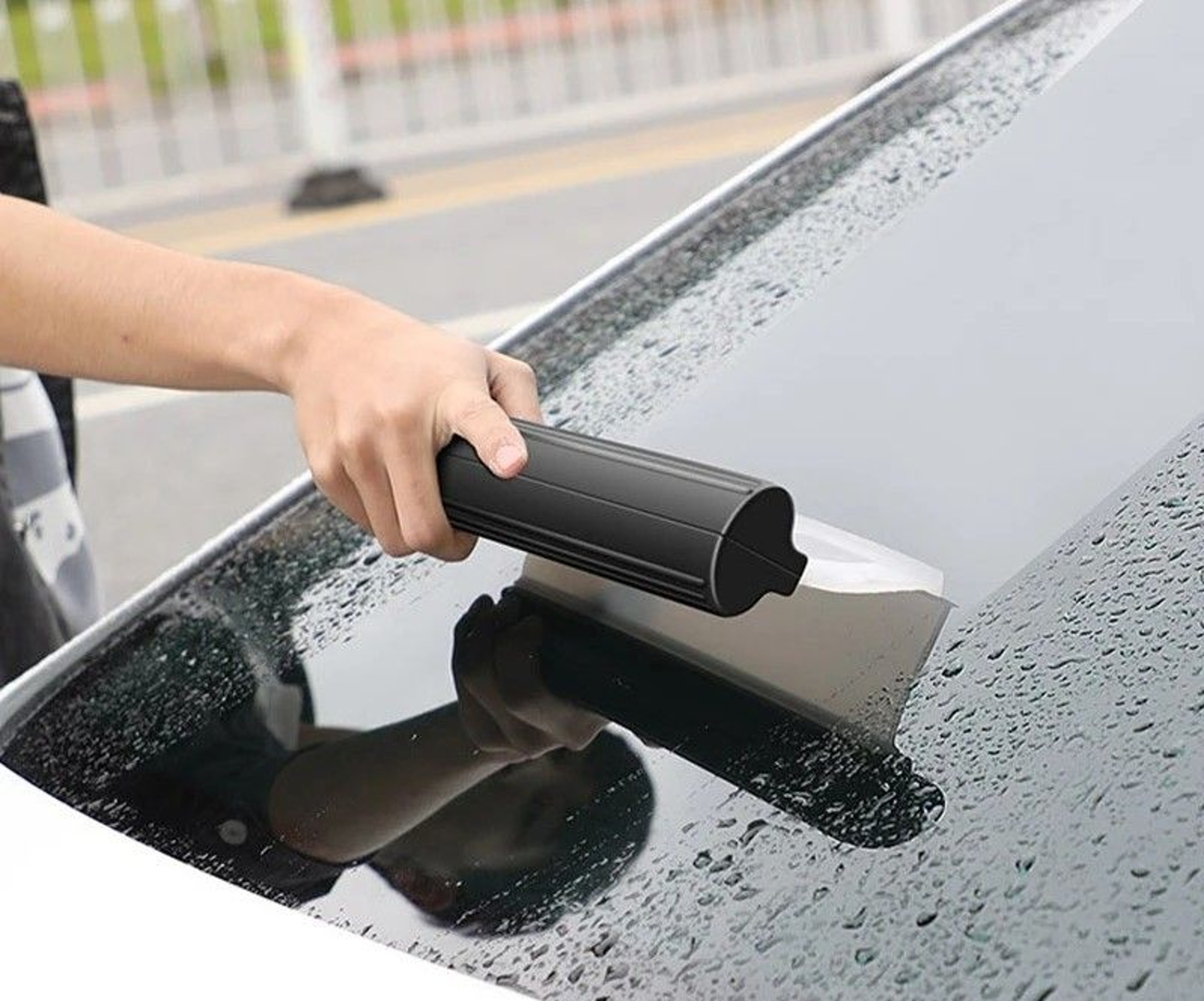 Flexible Soft Silicone Water Squeegee 5