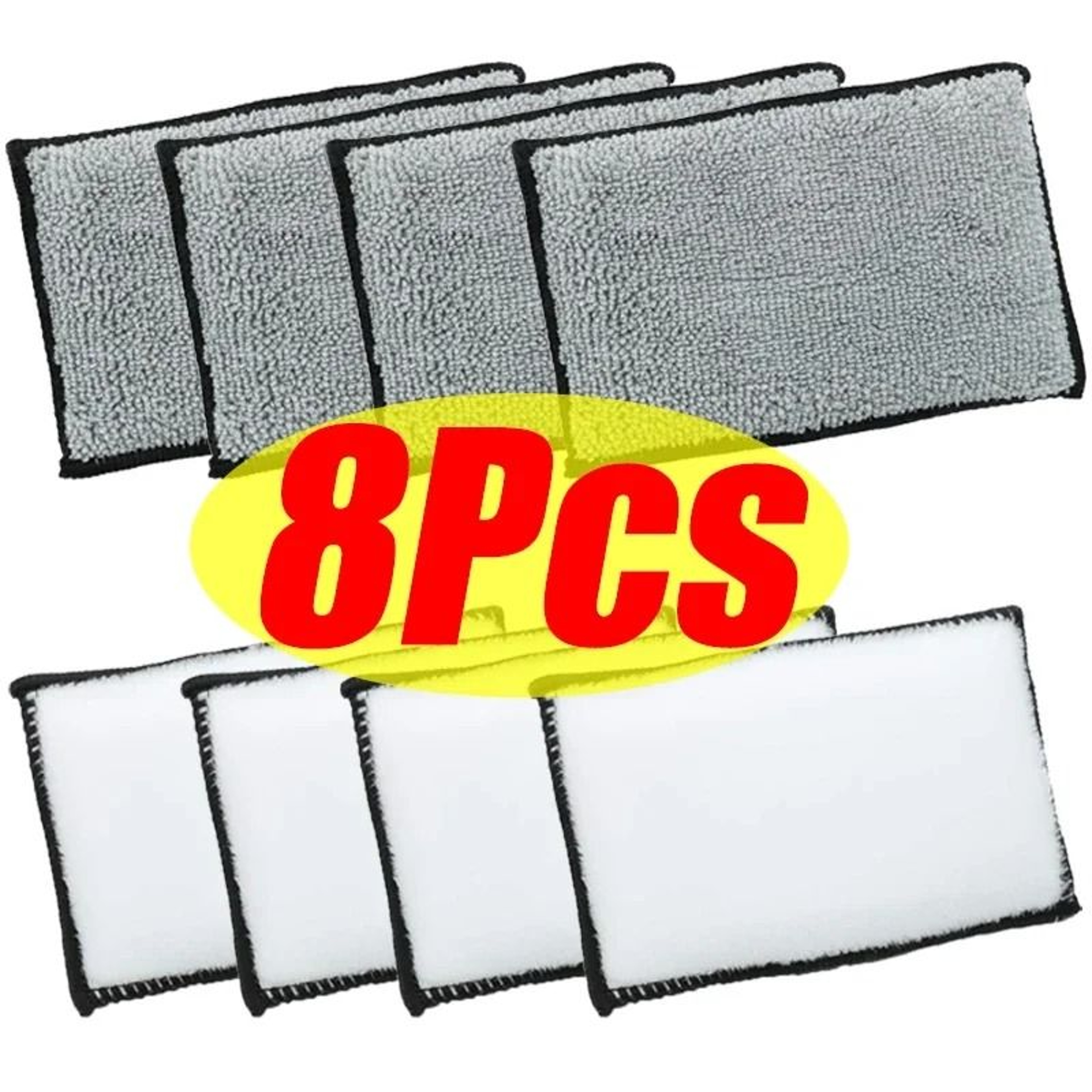 Double Sided Microfiber Detailing And Scrubbing Sponge 8