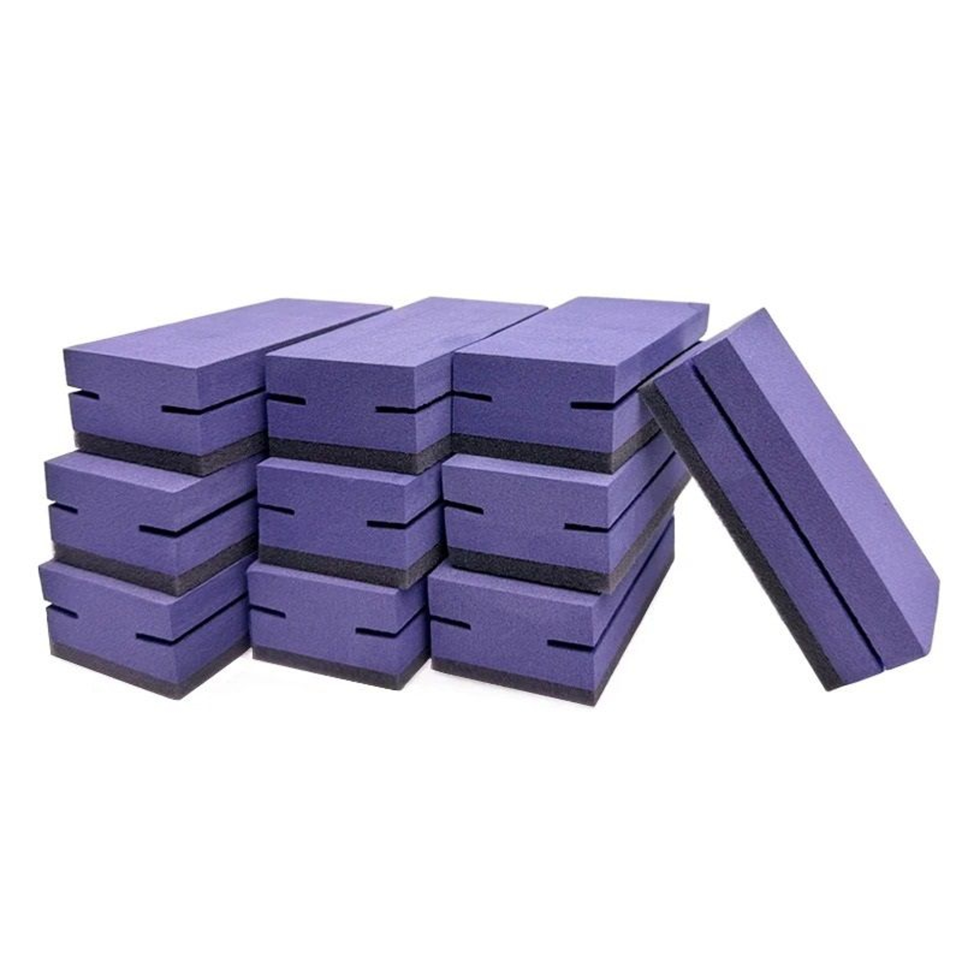 Purple Ceramic Coating Applicator And Suede Cloth Kit 7