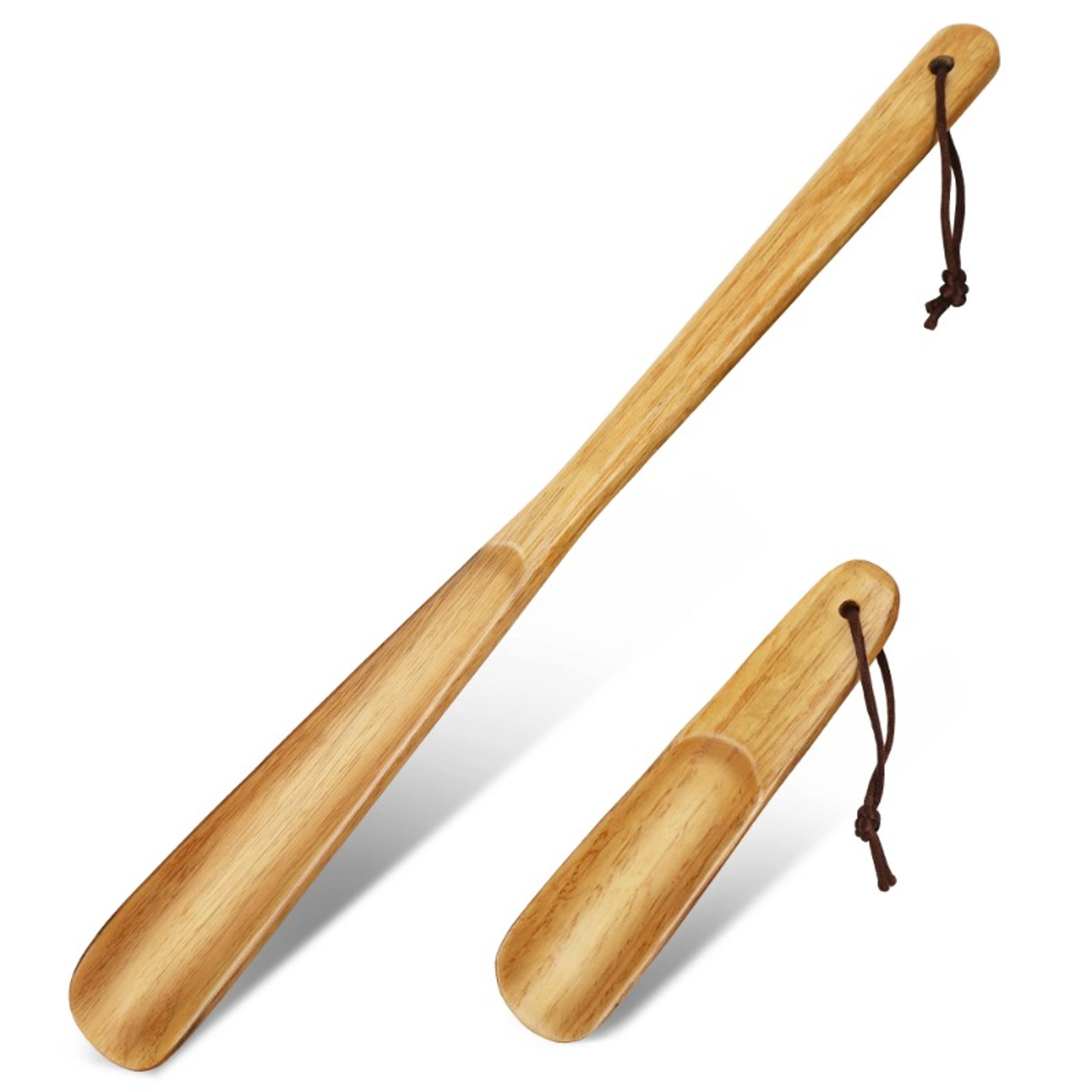 Set of 2 Long Handle Shoe Horns for Easy Shoe Wearing, Heel Protection and Daily Comfort – view 1