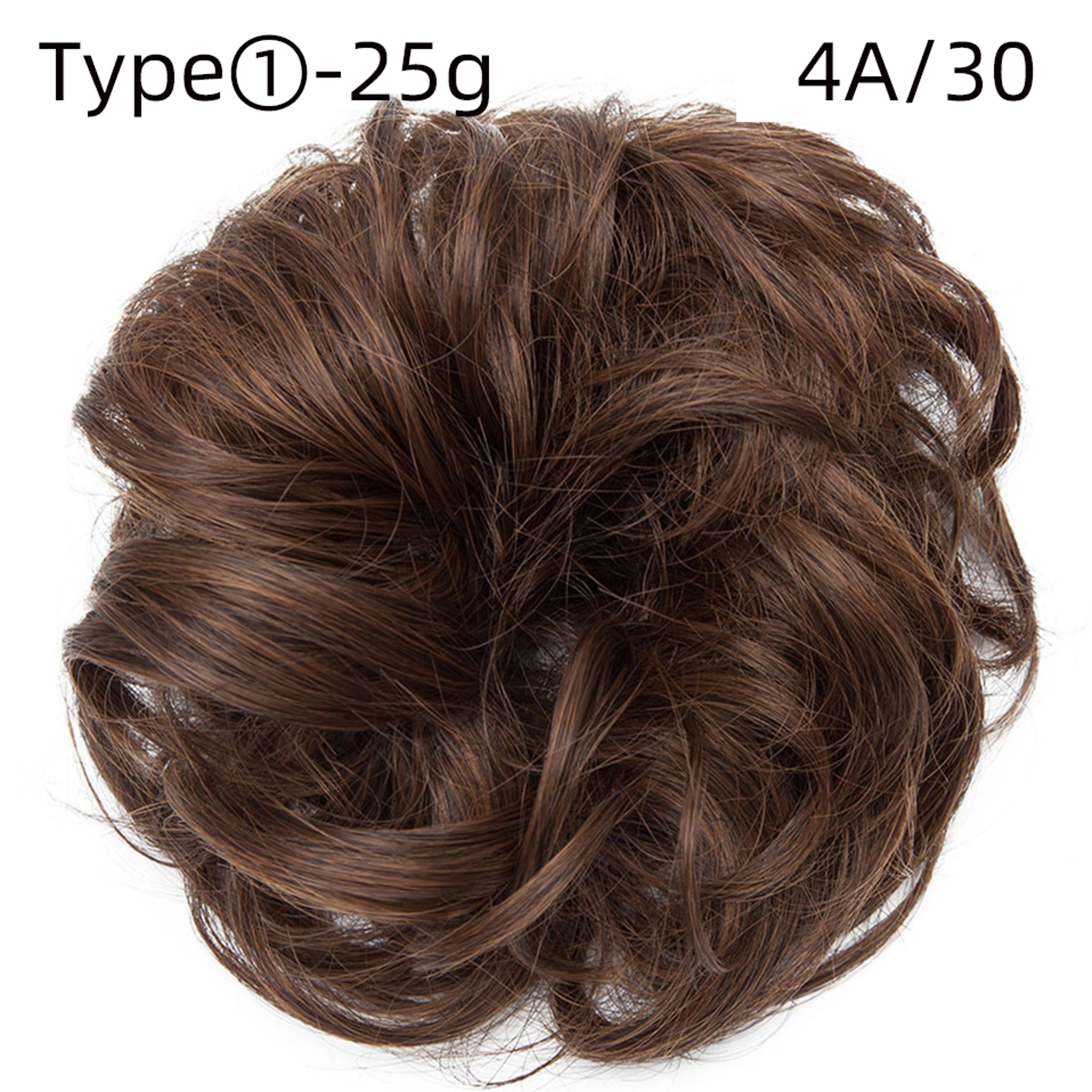 Rose Bun Hair Scrunchie for Effortless Messy Buns | Quick & Easy Volume Styling – view 1