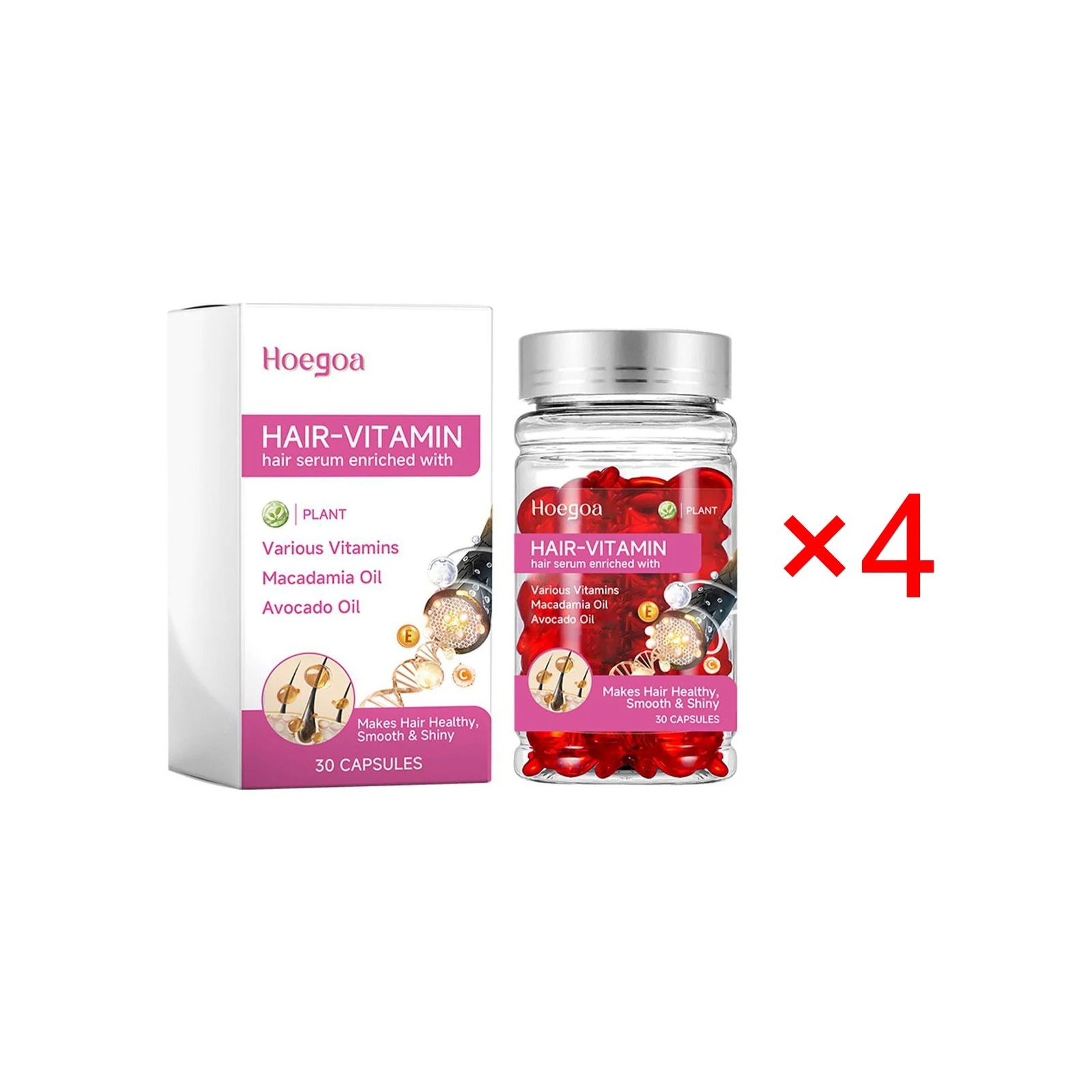 Advanced Moisturizing Leave In Hair Vitamin Capsules 7
