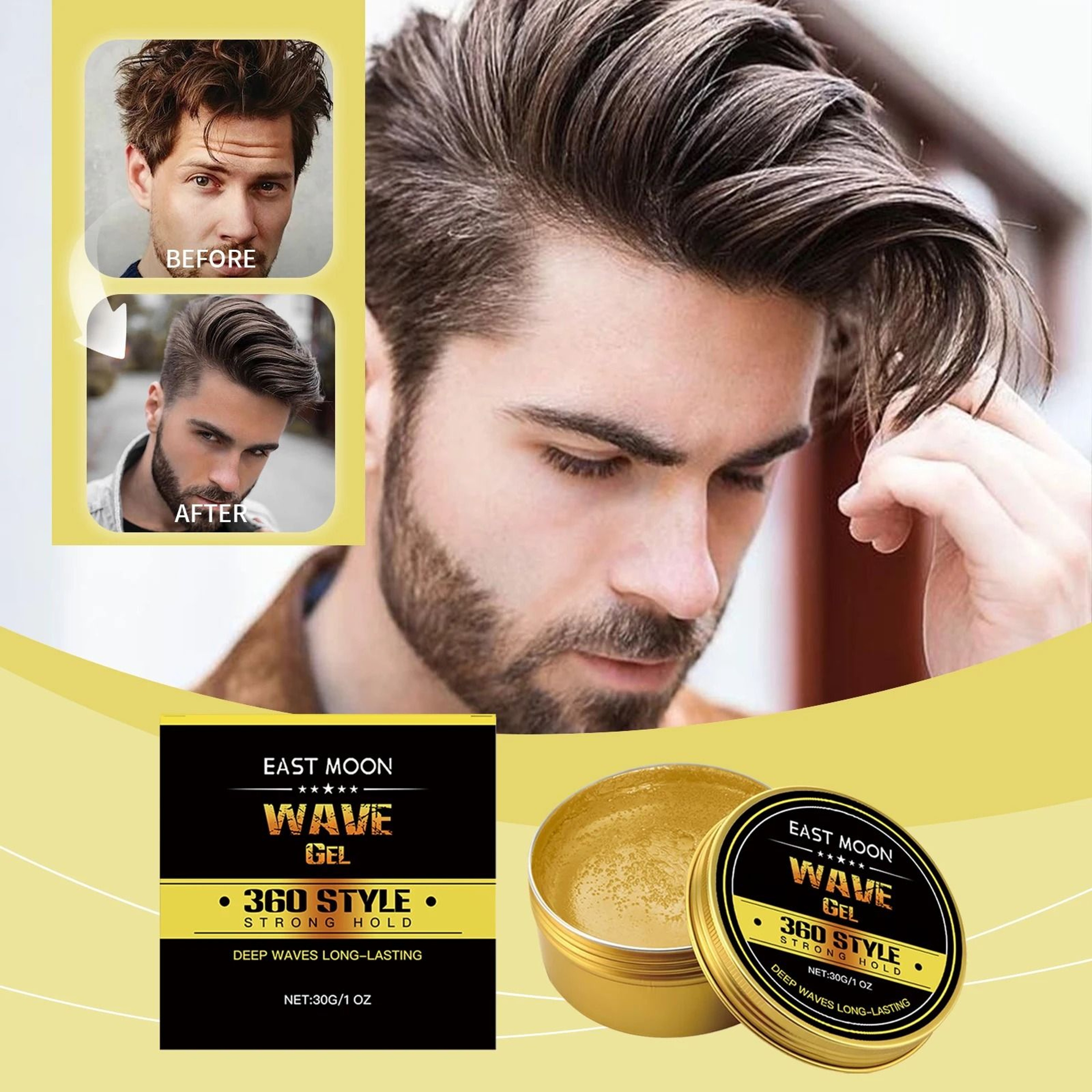 Professional Argan Oil Infused Styling Wax 0
