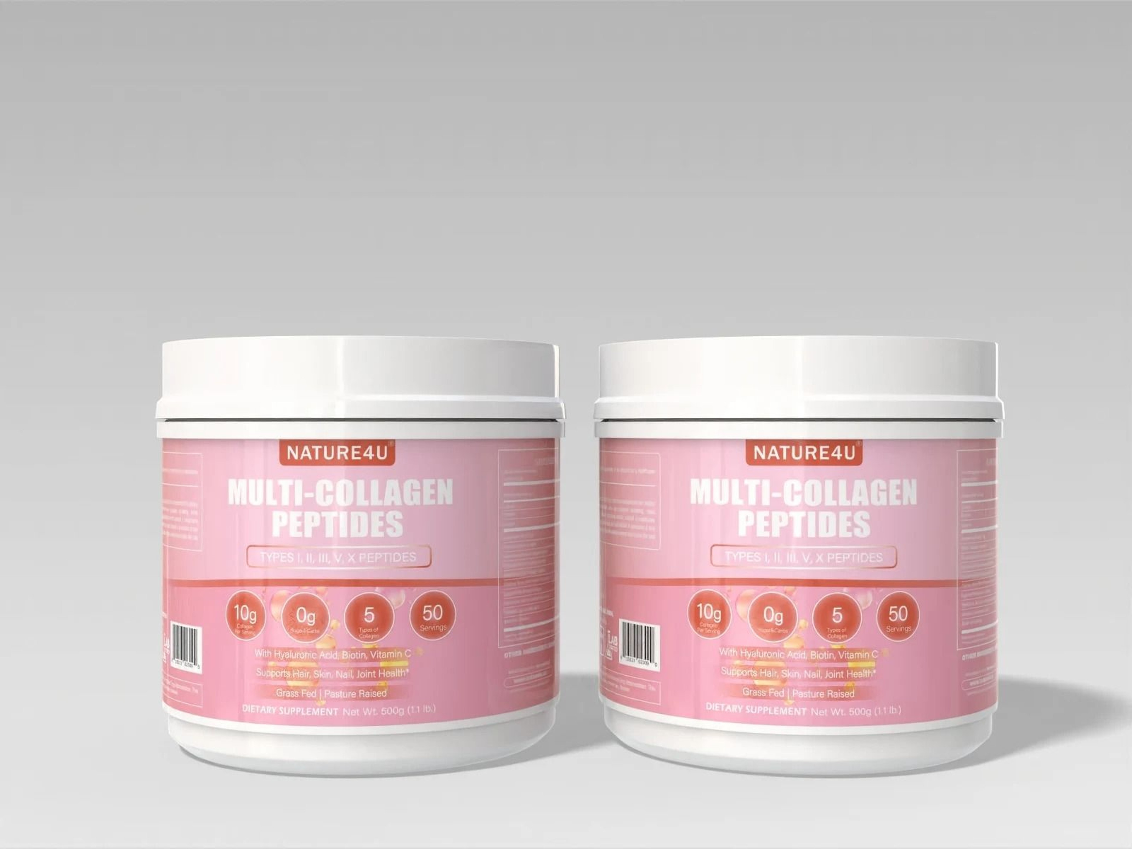 FiveSource MultiCollagen Complex With Cellular Support Nutrients 7