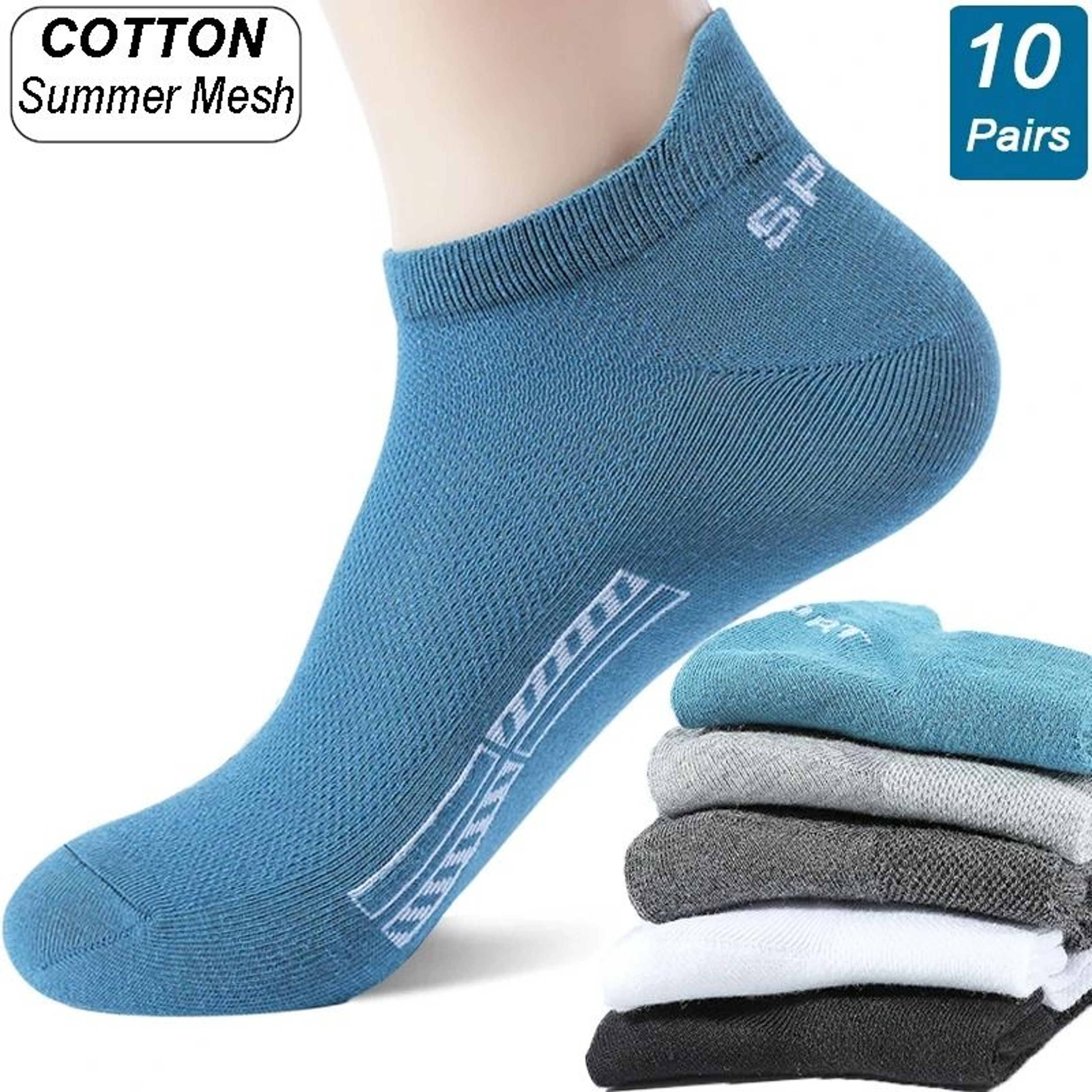 Aerated Low Profile Performance Cotton Footwear 0