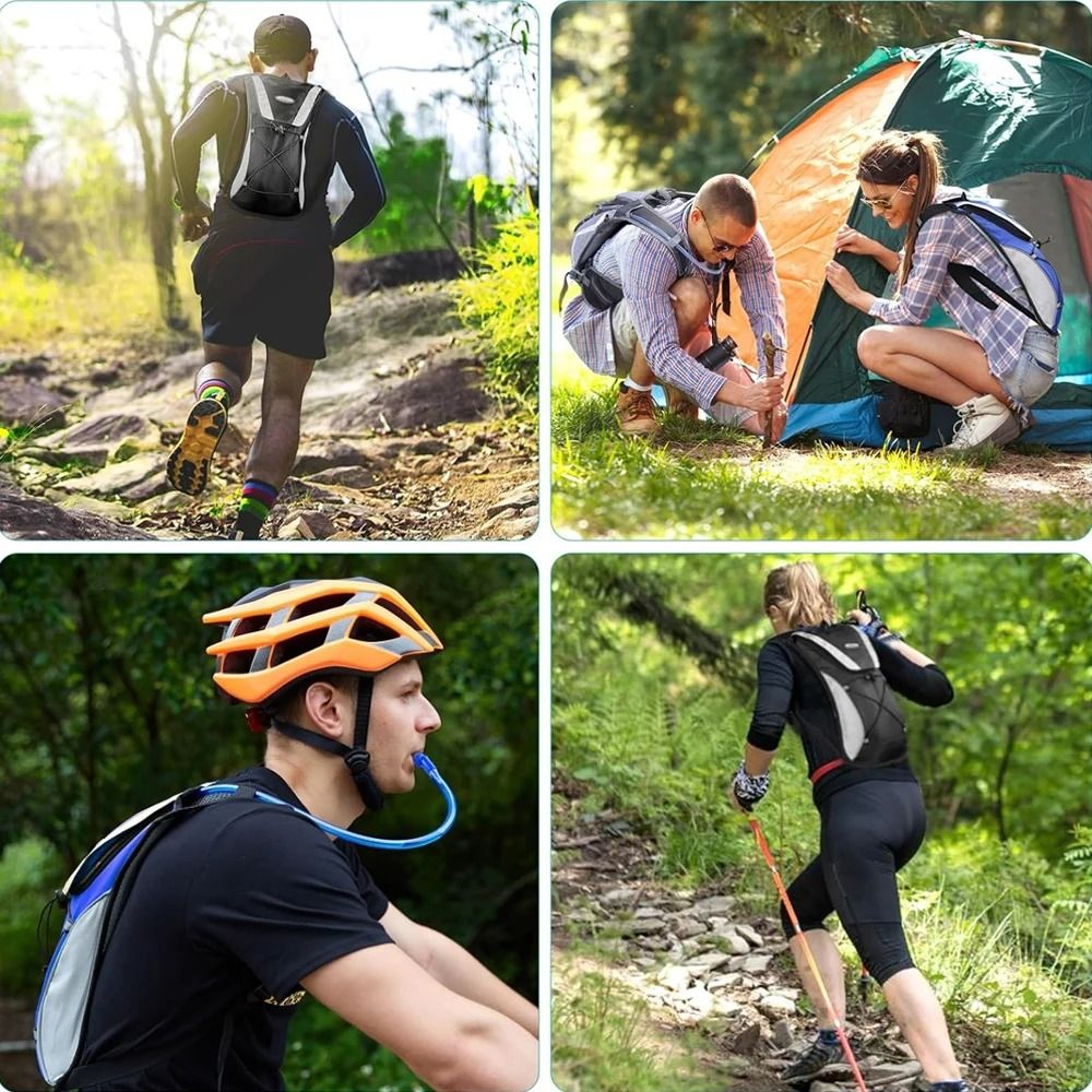 Ultra Lightweight Aerodynamic Hydration Pack 5