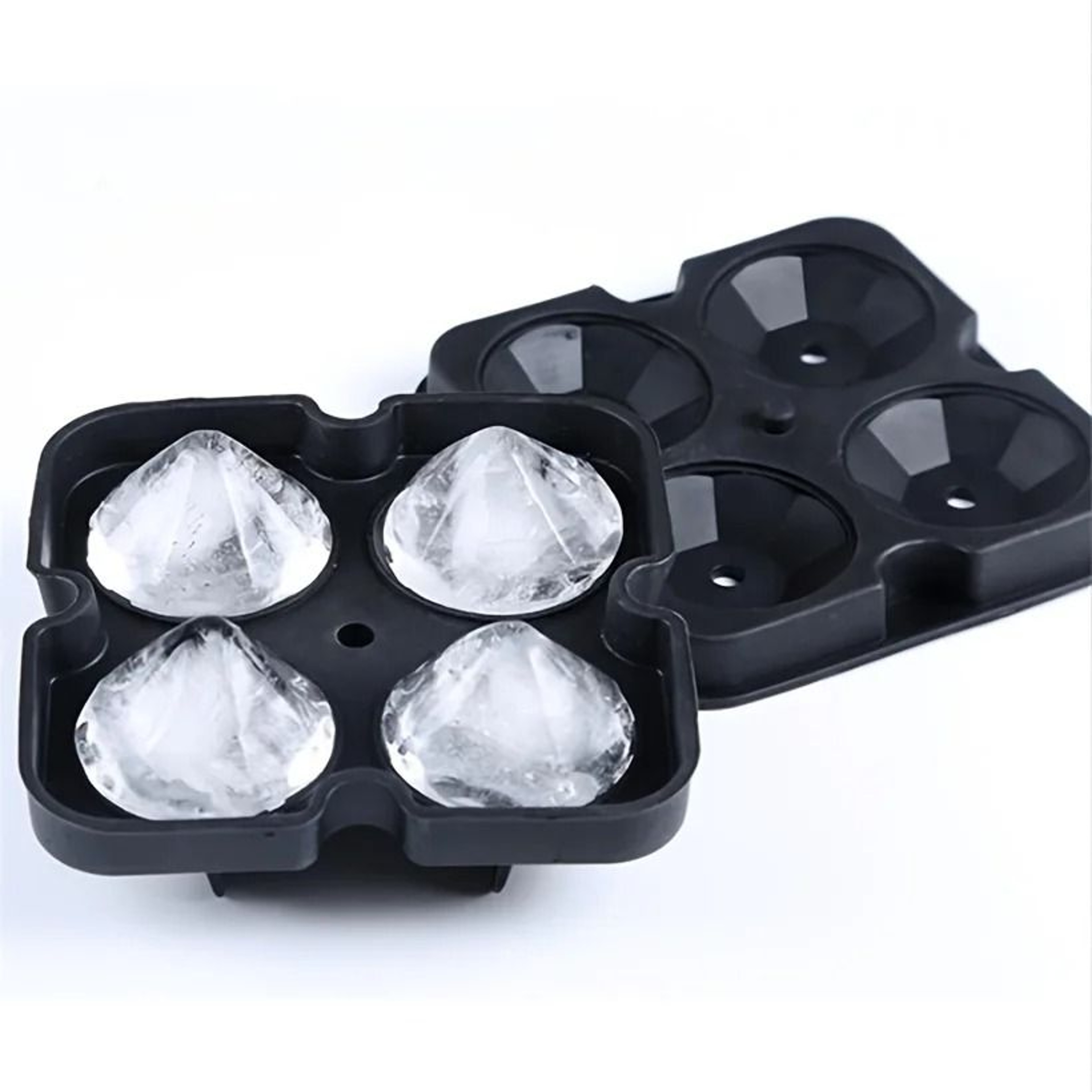 Diamond Shaped Silicone Ice Cube Mold 4