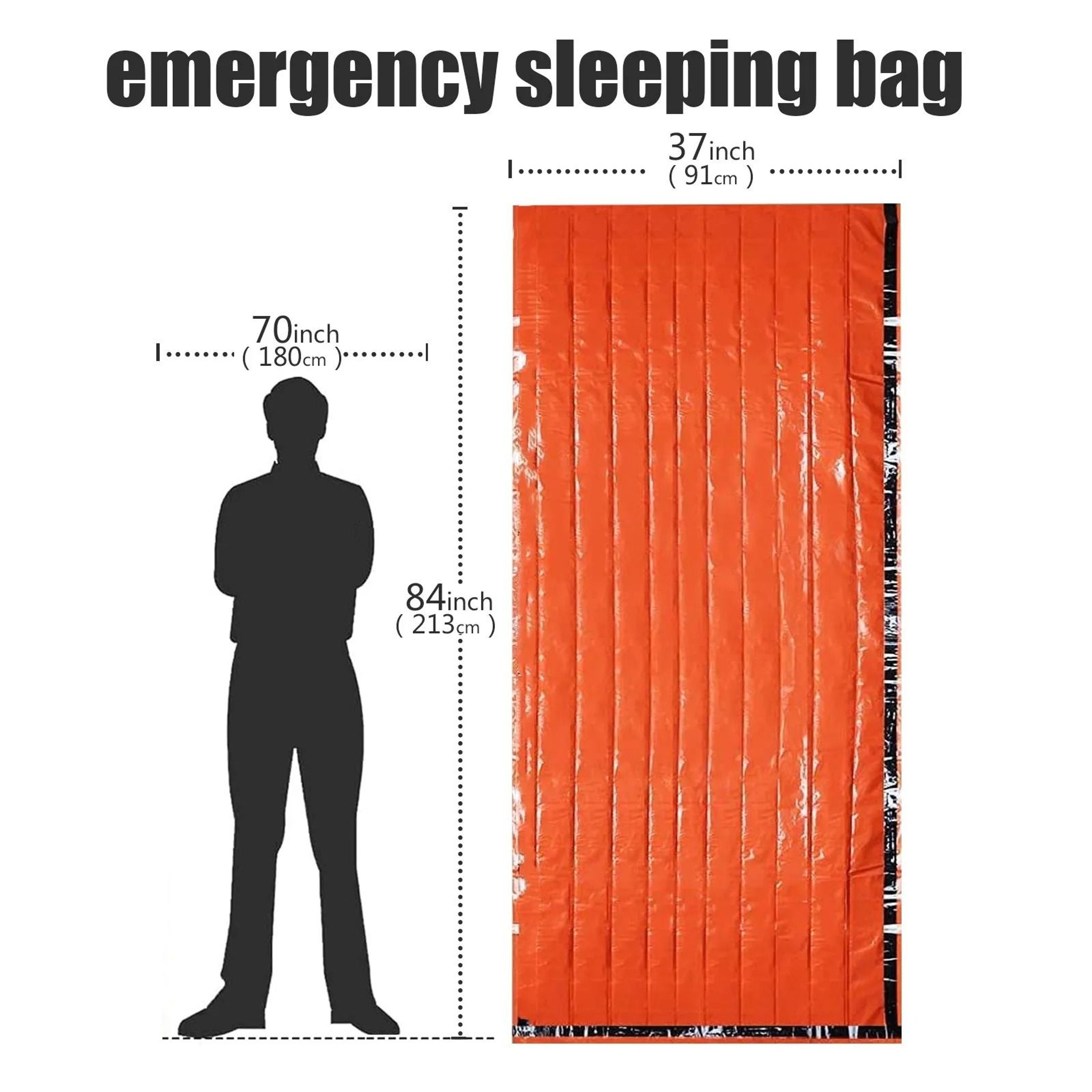 Thermal Emergency Survival And Rescue Sleeping Bag 4