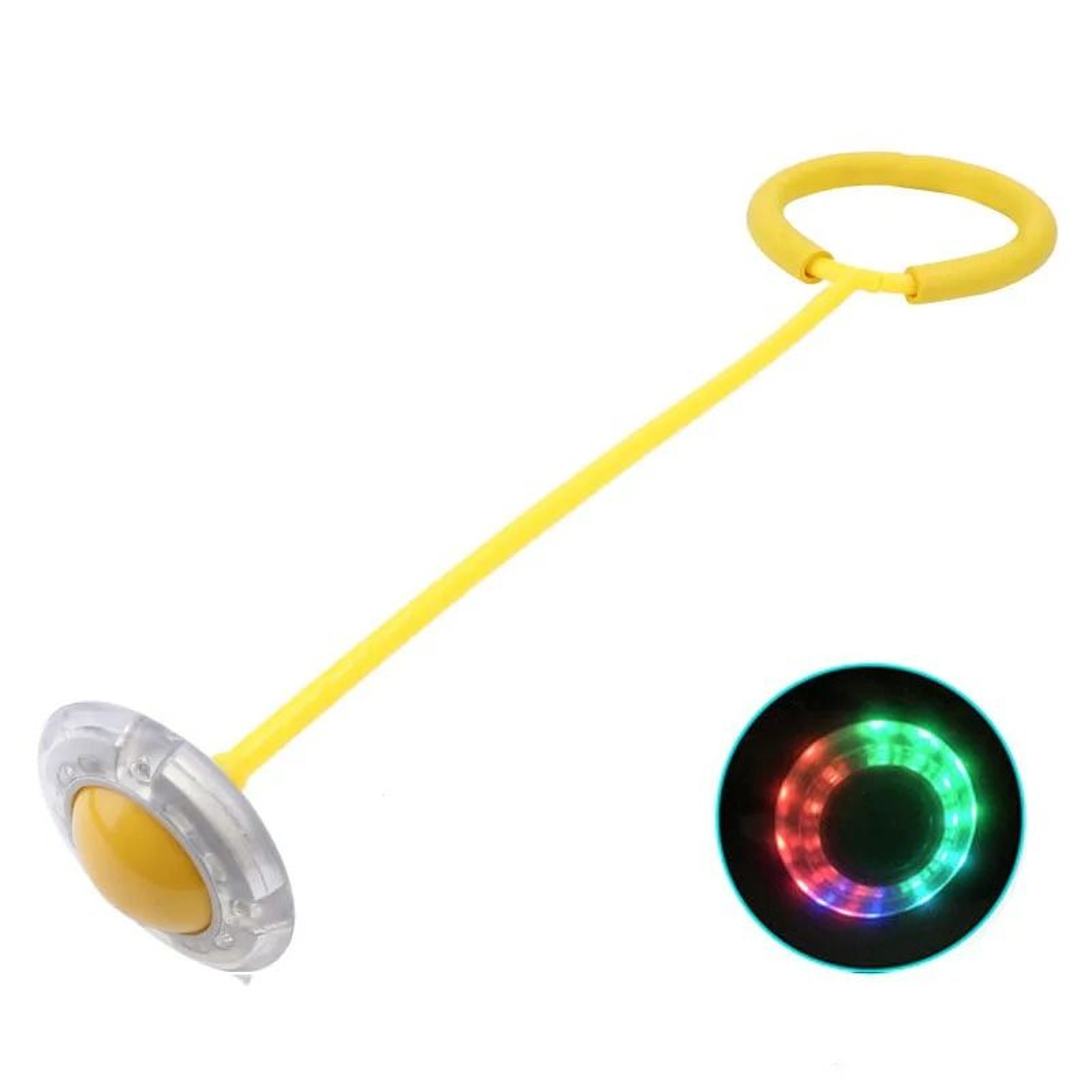 Foldable Kinetic Flashing LED Bouncing Ring 5