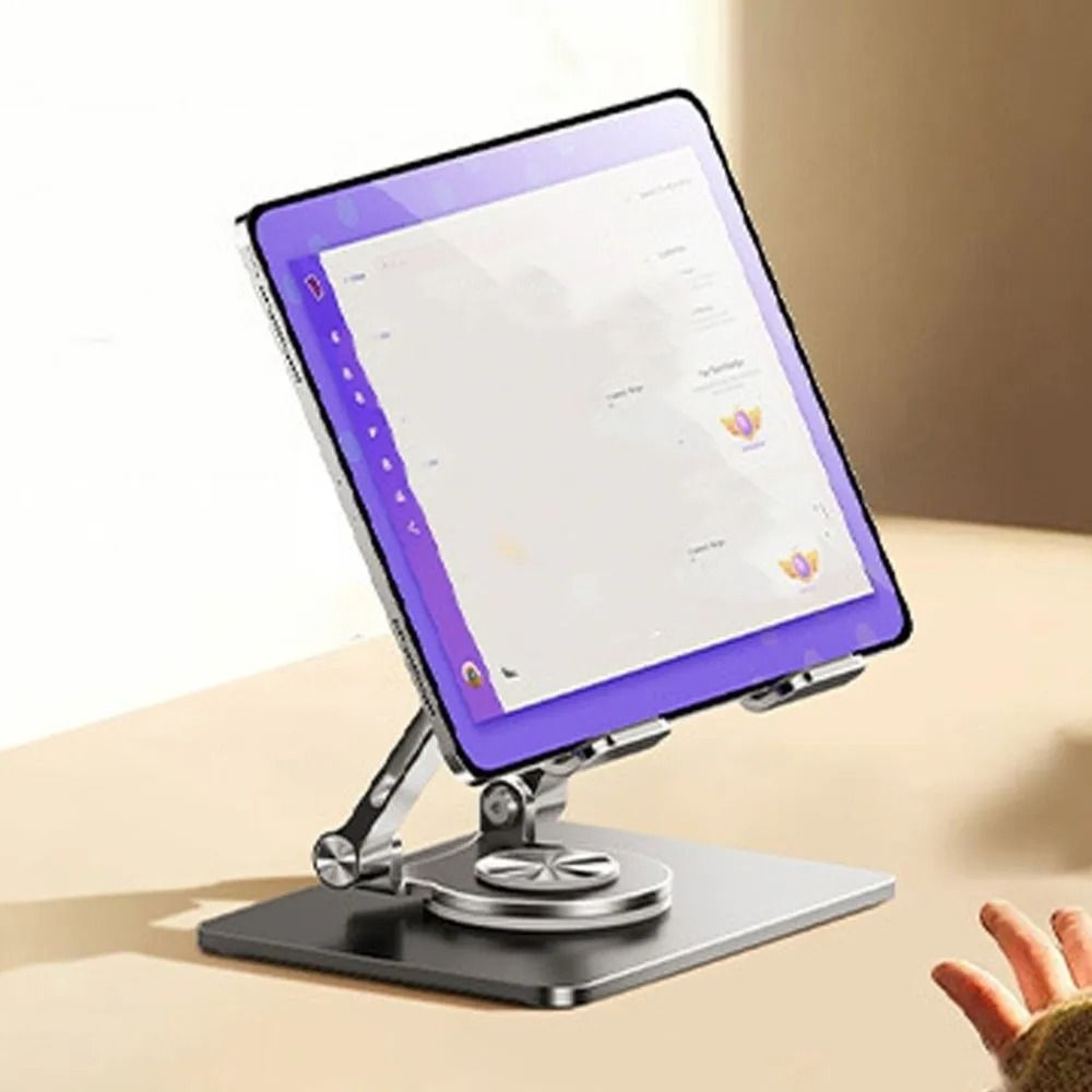 360 Rotatable Thermal Dissipation Metal Tablet Utility 1