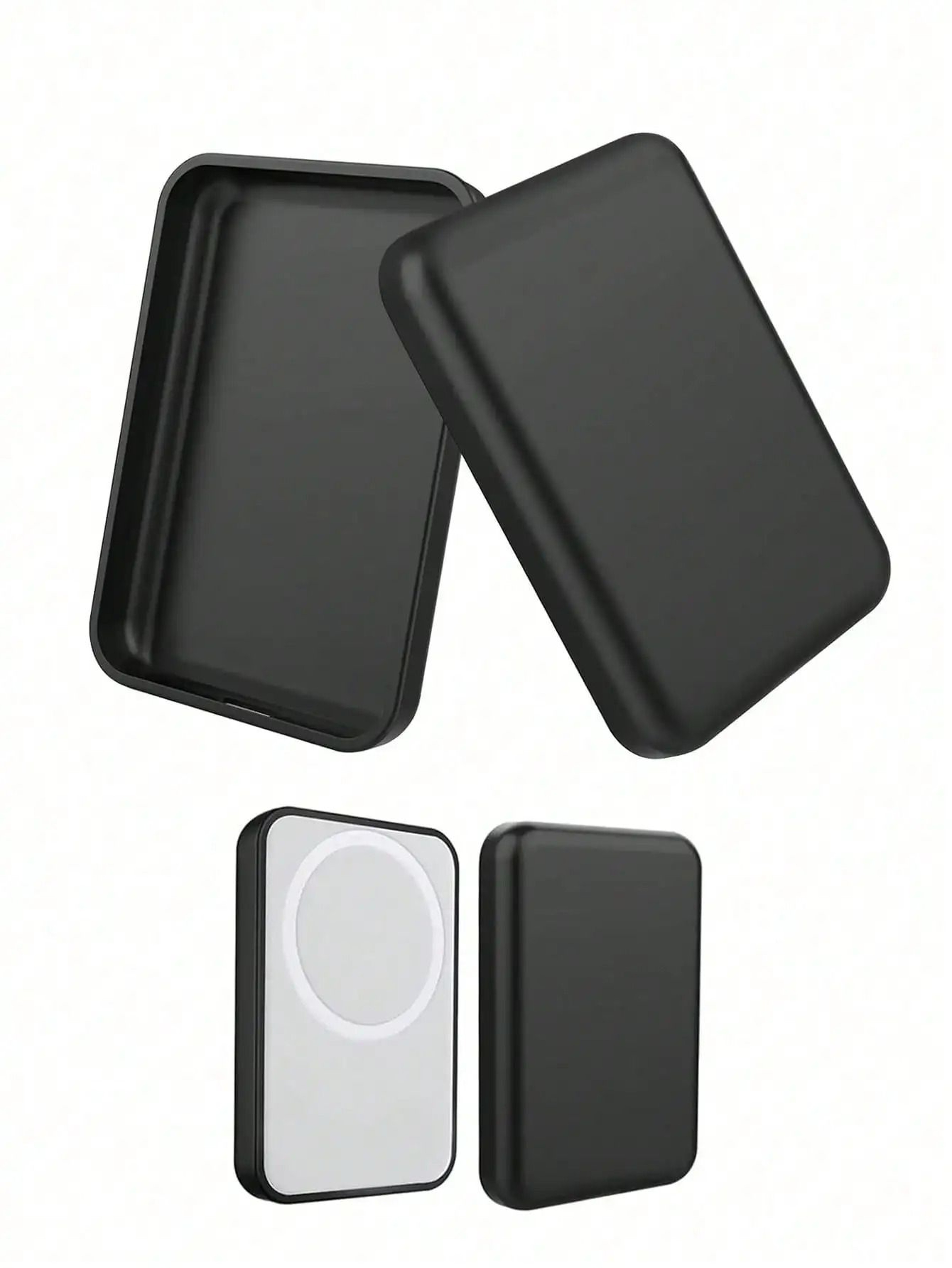 Shockproof Matte Black TPU Protective Charging Shield 5