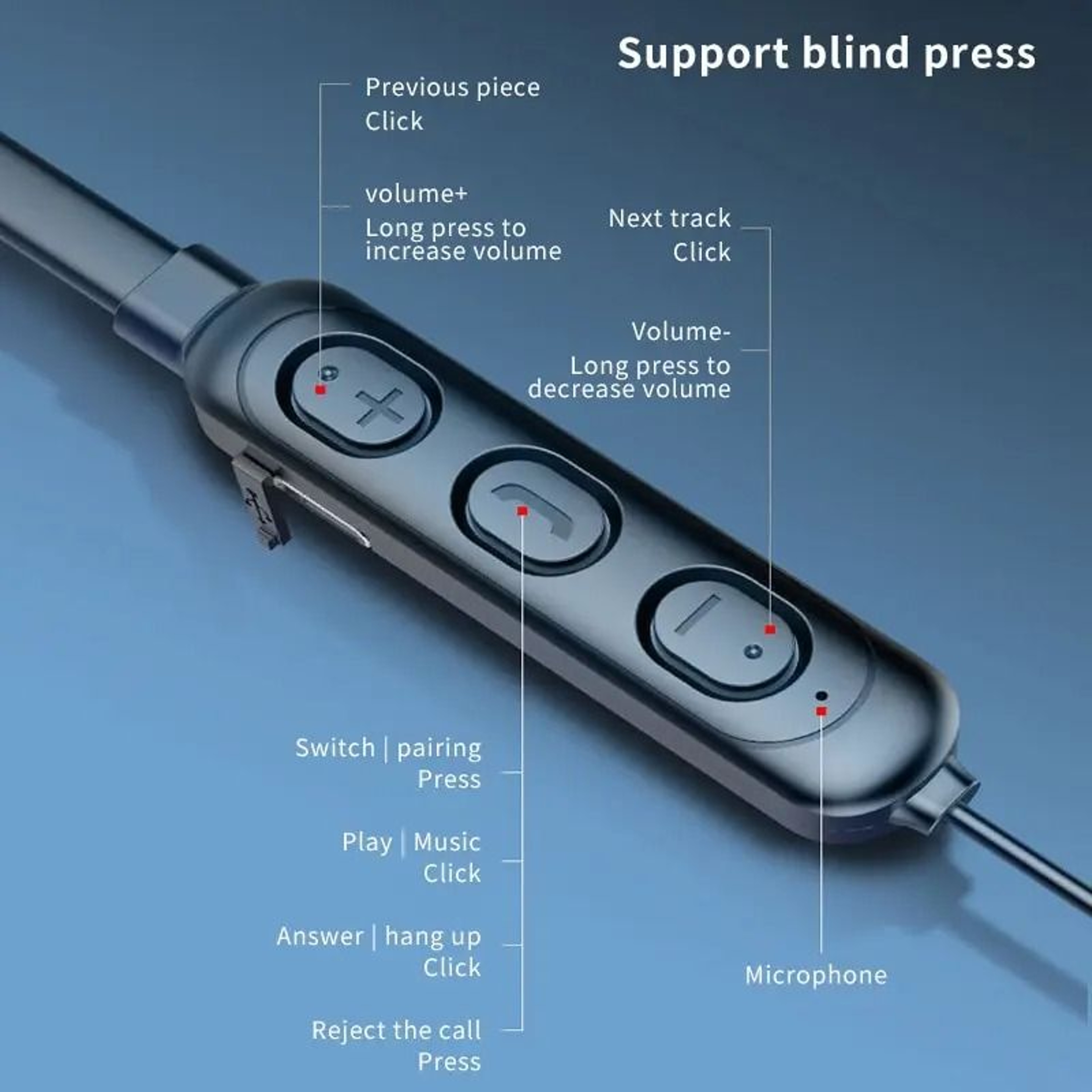 9D Immersive Surround NeckHanging Audio Interface 2
