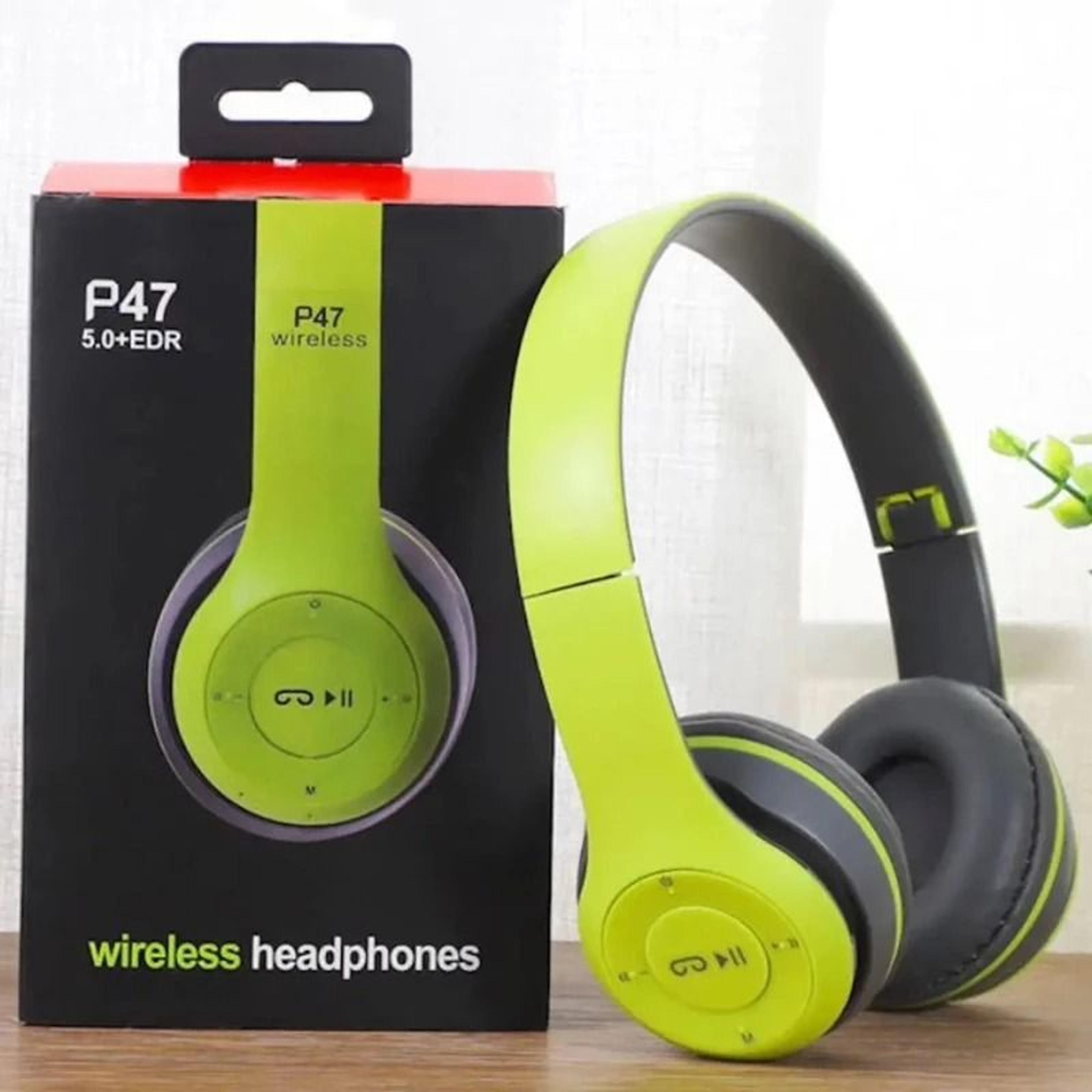 4in1 Foldable Wireless Multimedia Headset Hub 10