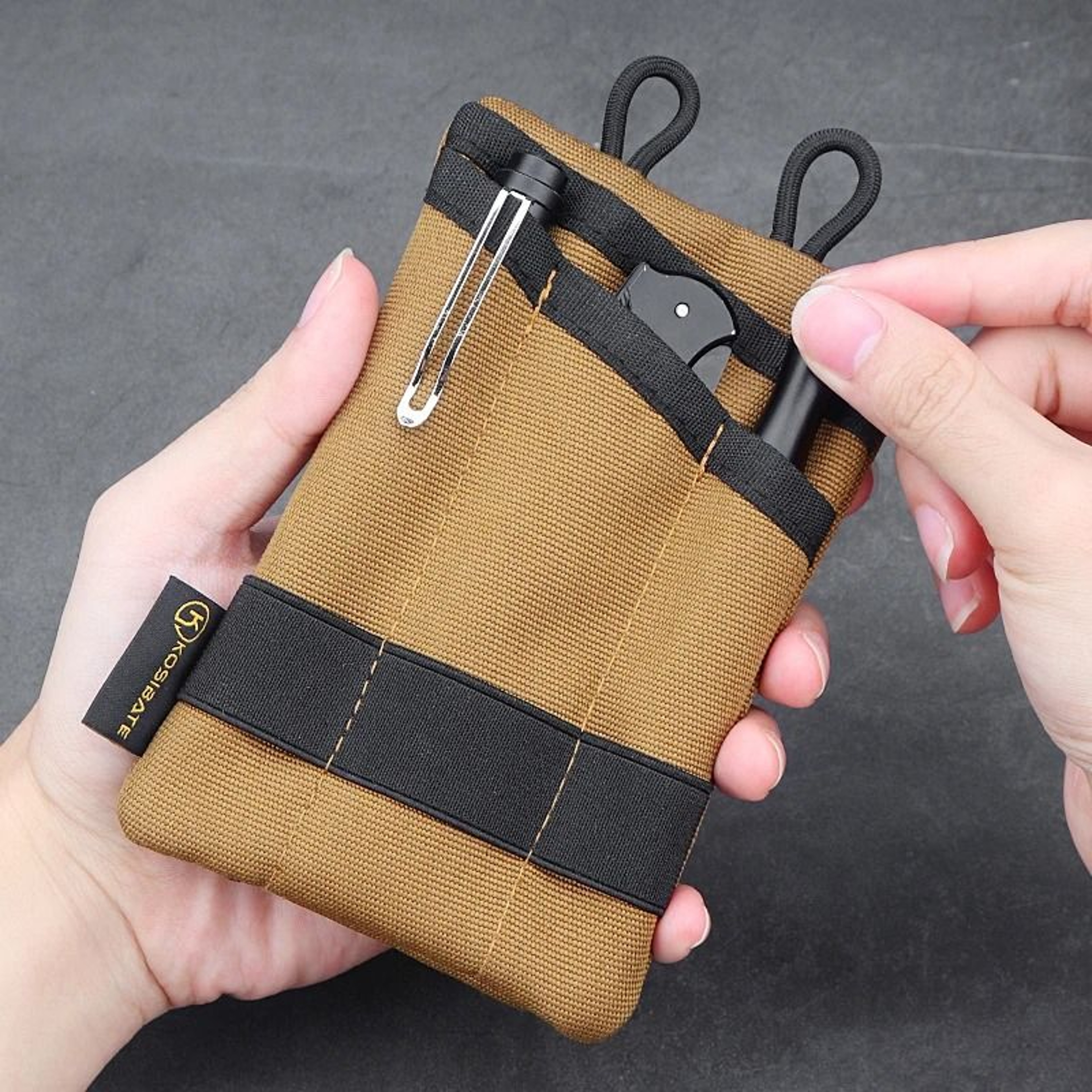 Tactical Molle EDC Pouch And Compact Utility Wallet 4