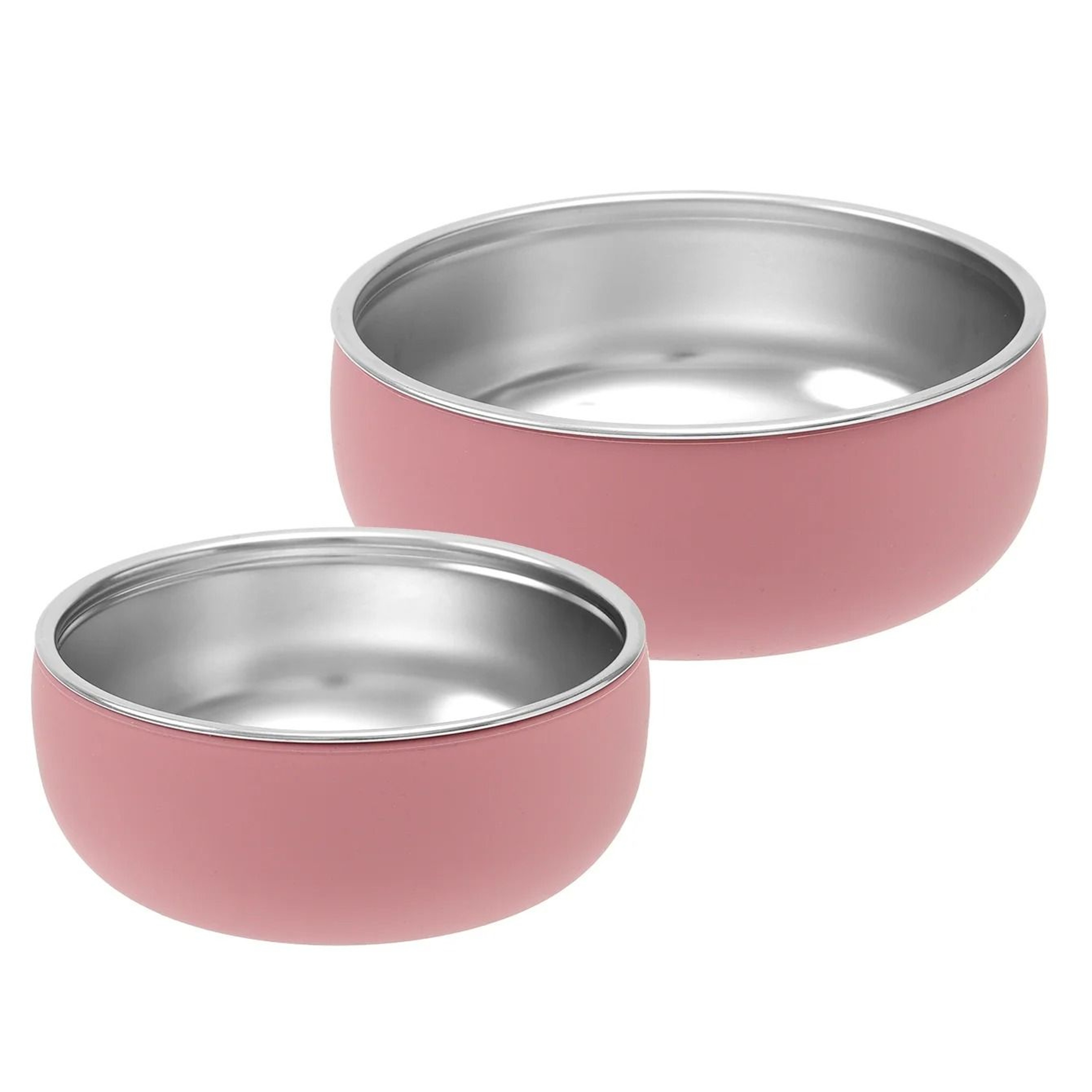 Double Layer Stainless Steel Pediatric Feeding Bowl Set 7