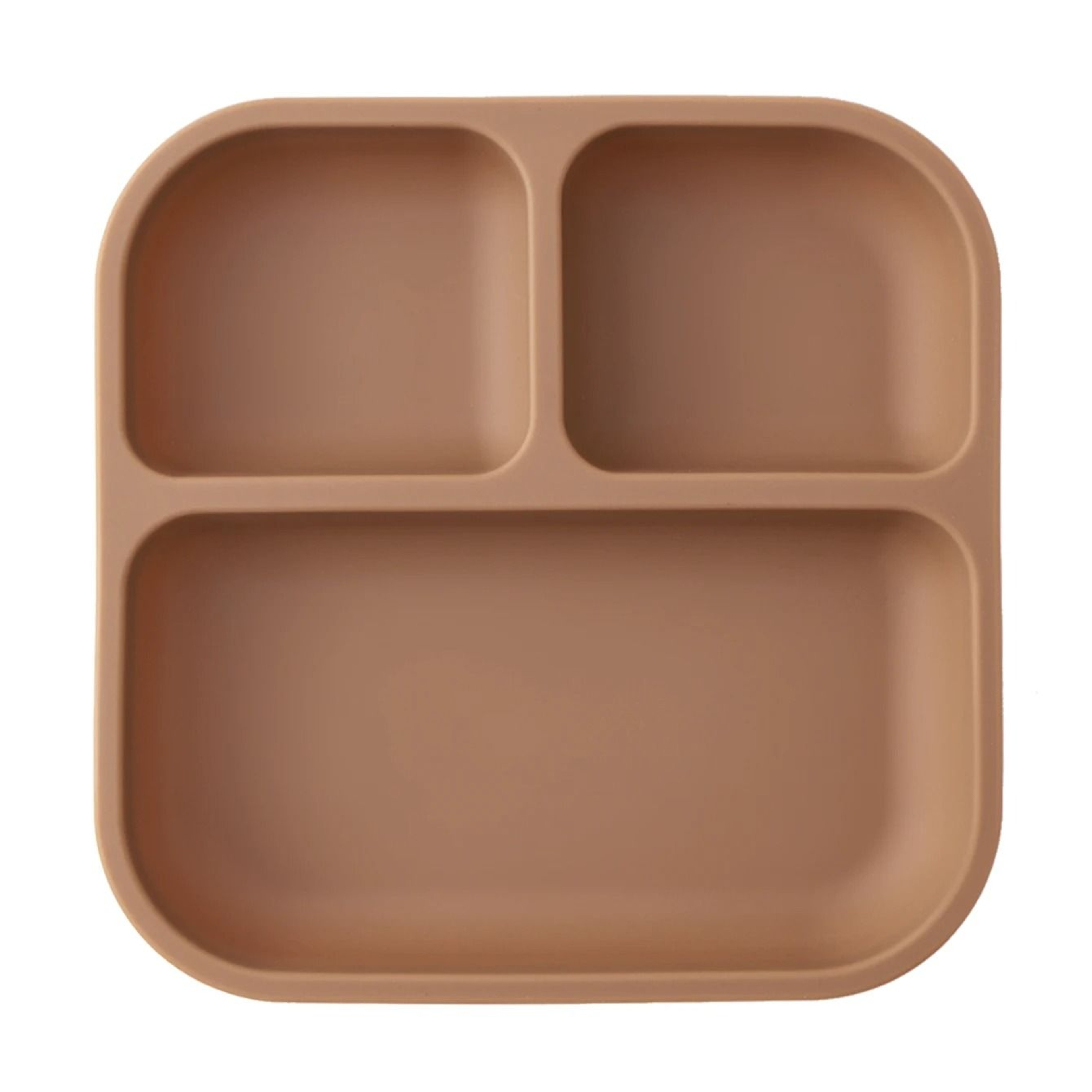 Divided Square Kids Silicone Suction Plate 10