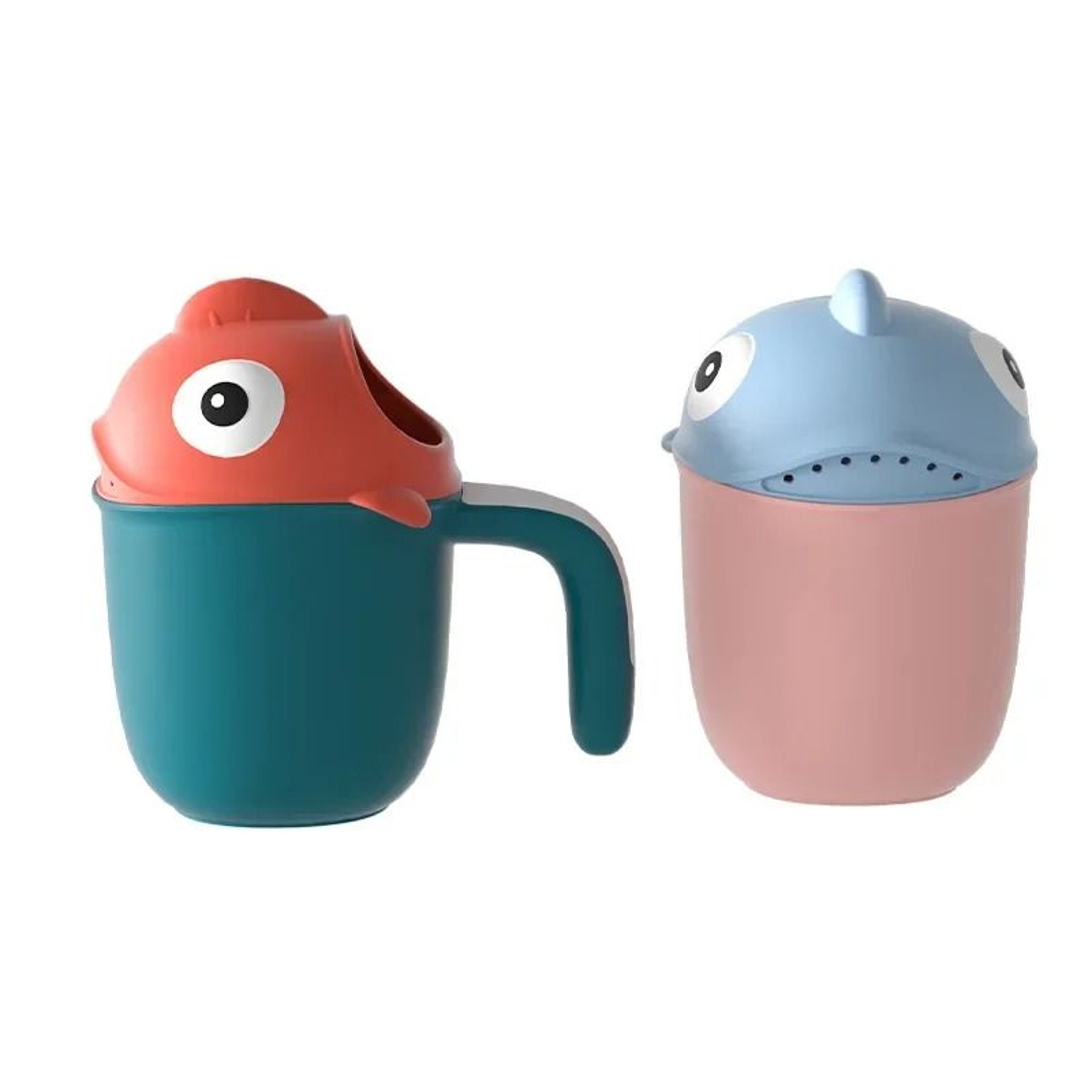 Cartoon Shark Kids Bath Shower Rinse Cup 4