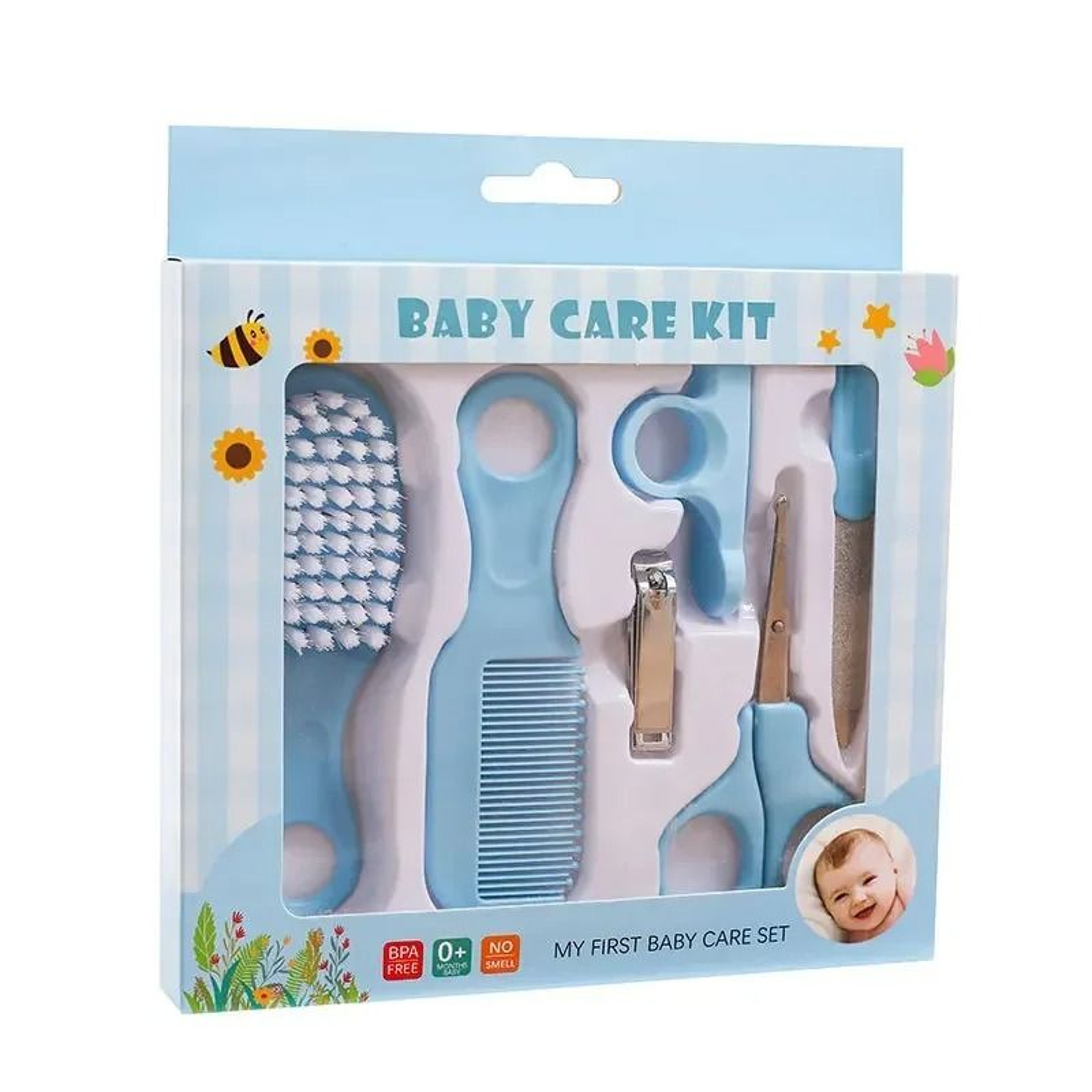 6 Piece Essential Kids Grooming Kit 6
