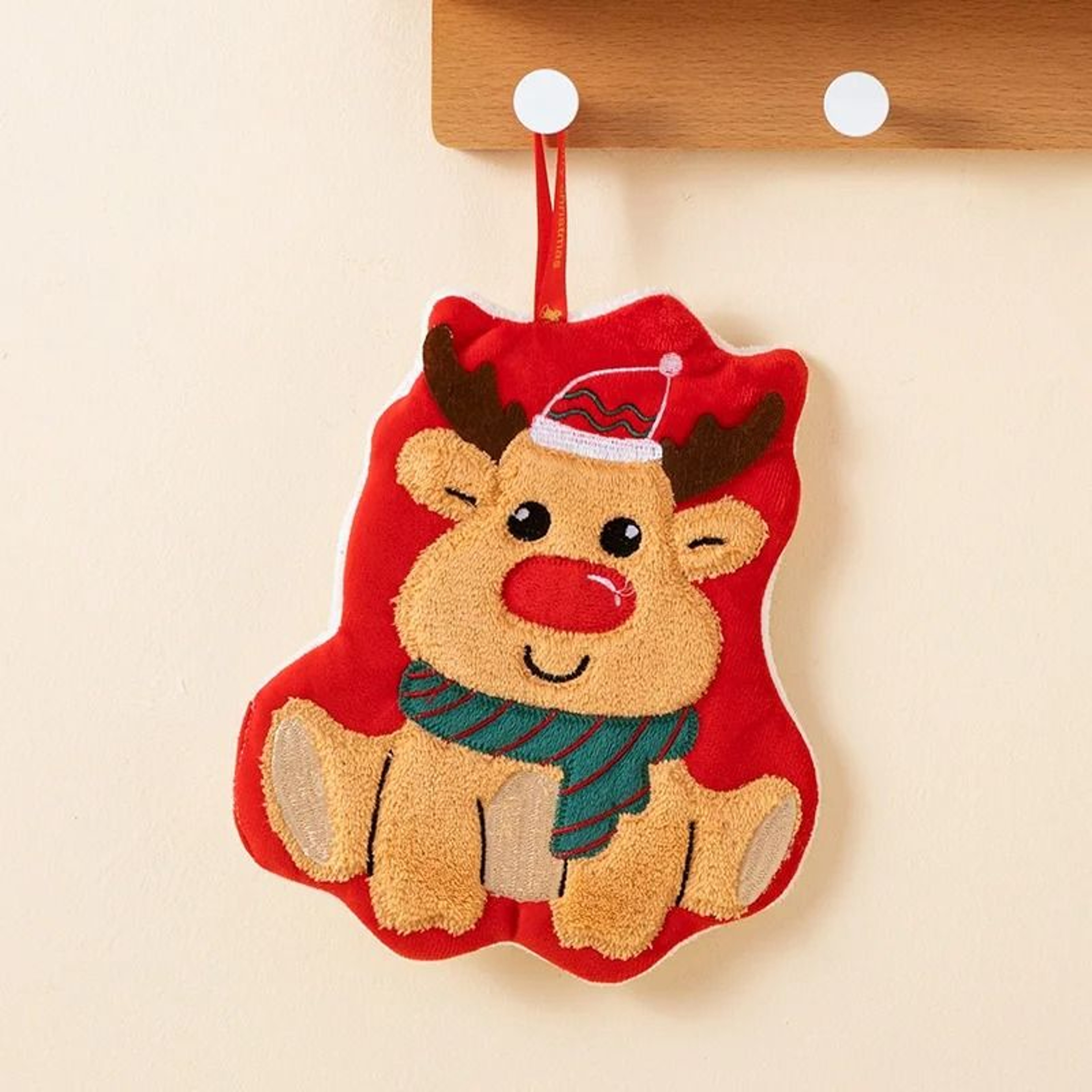 Festive Cartoon Kids Christmas Bath Towel 9