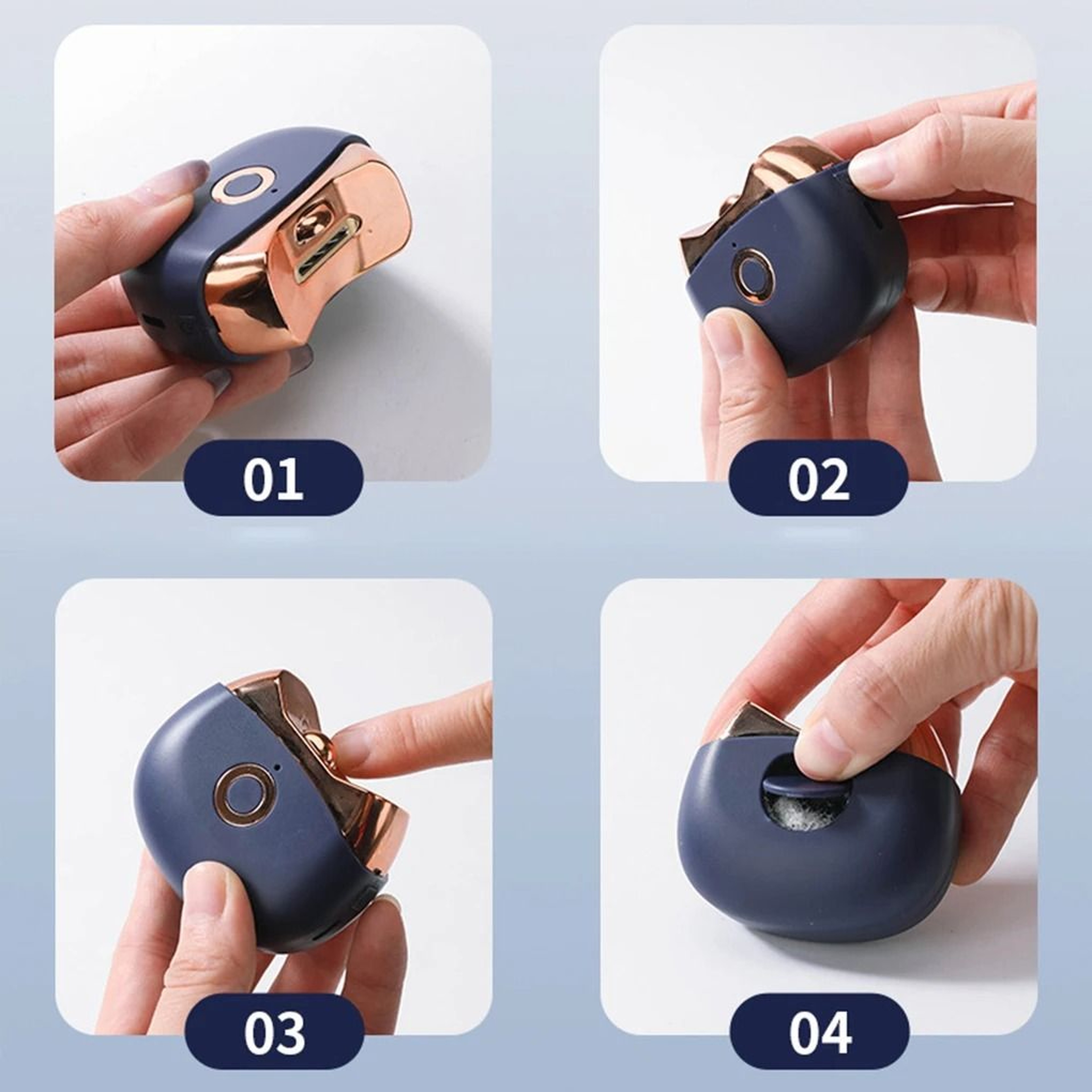 Smart USB Rechargeable Electric Nail Trimmer 1