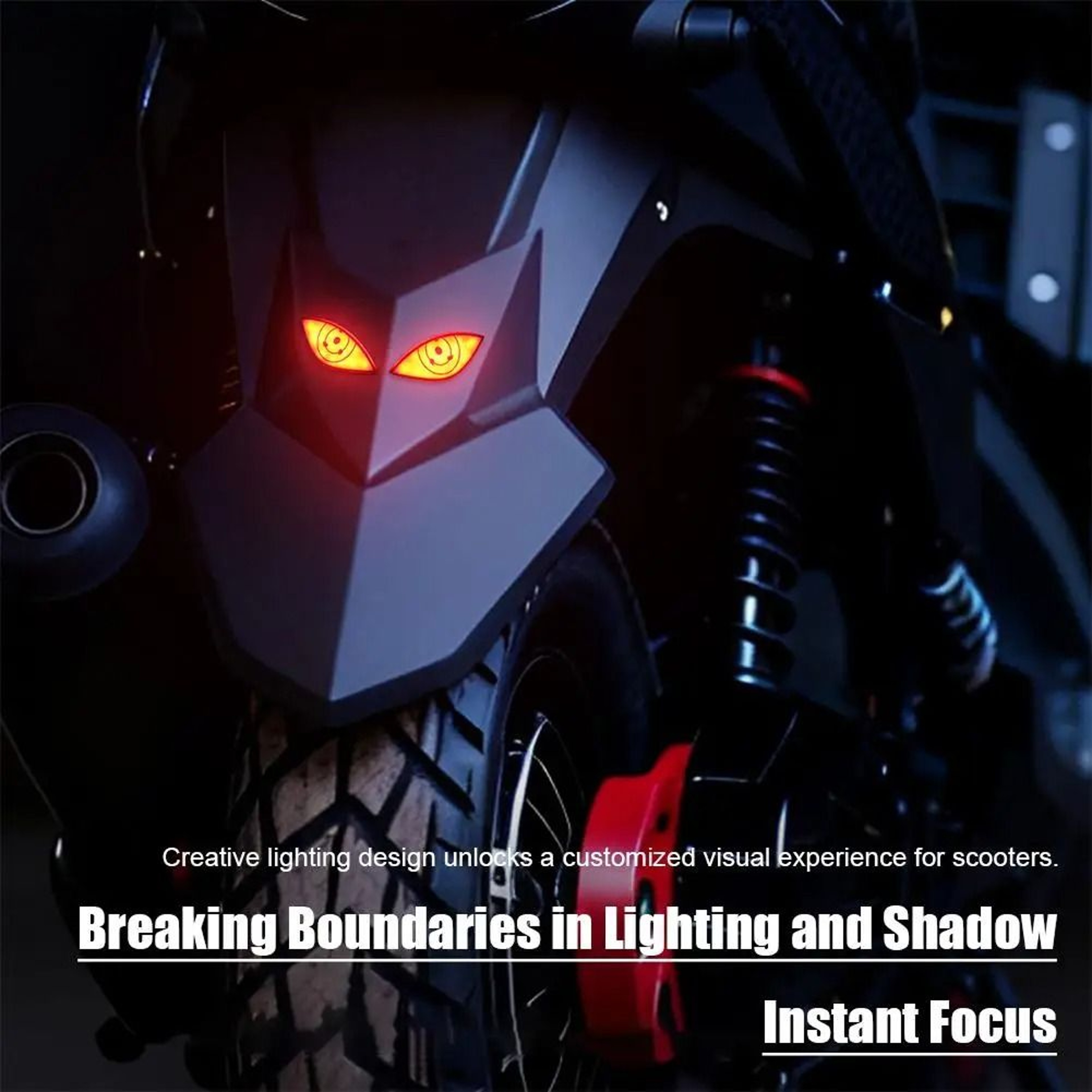Motorcycle Devil Eyes LED License Plate Lights 2