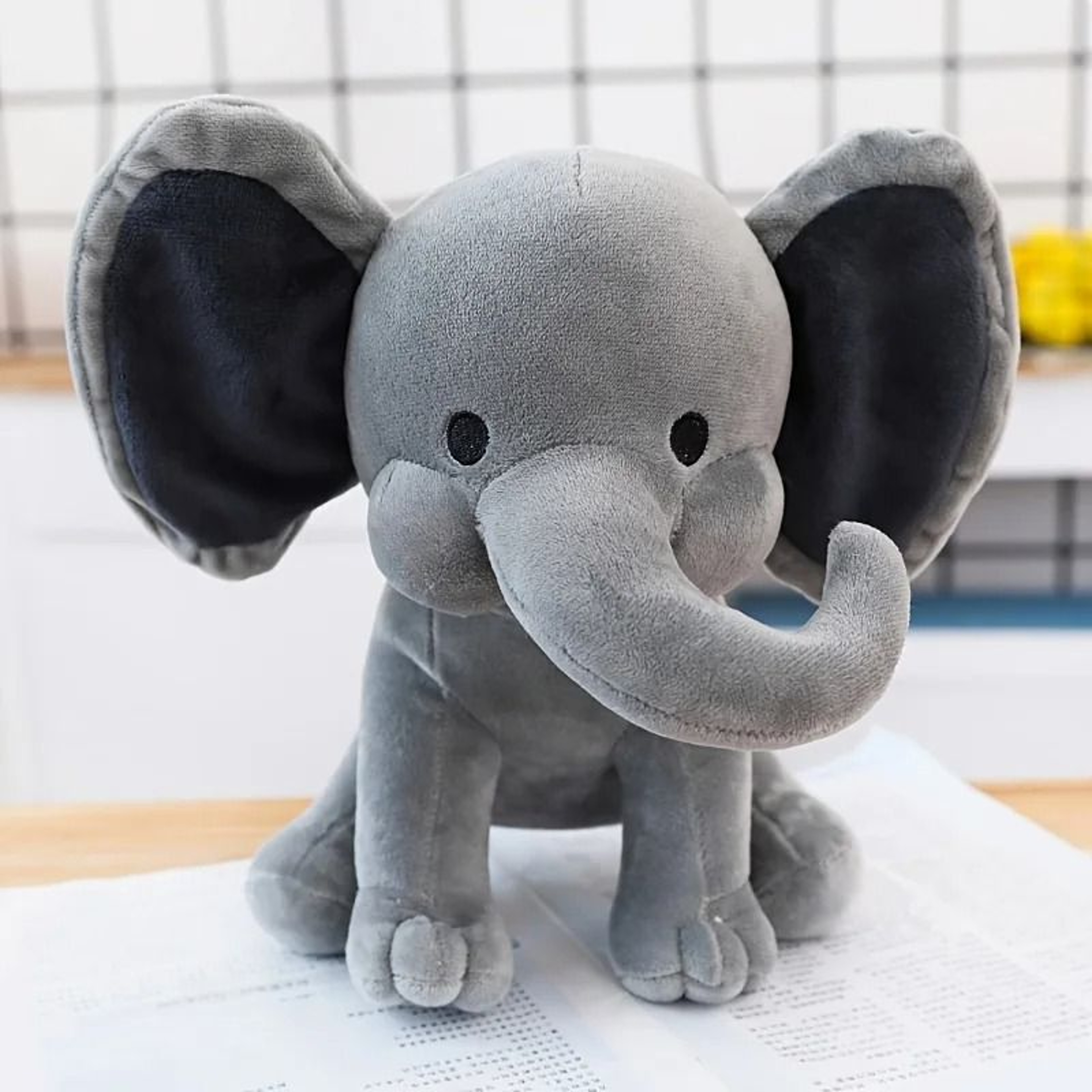 Comfort Sleeping Elephant Plush Doll 6