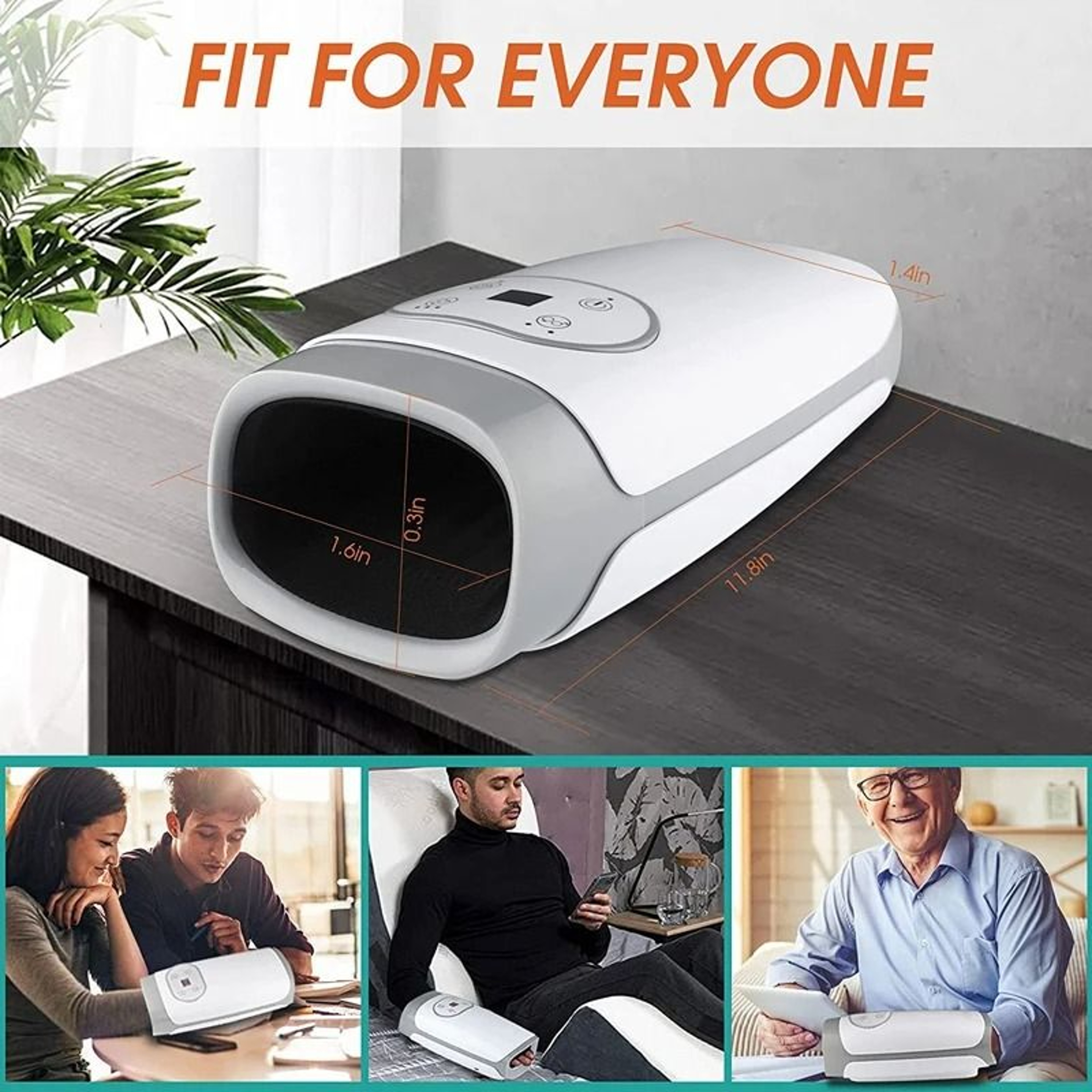Advanced Air Compression Heated Hand Therapy Device 5