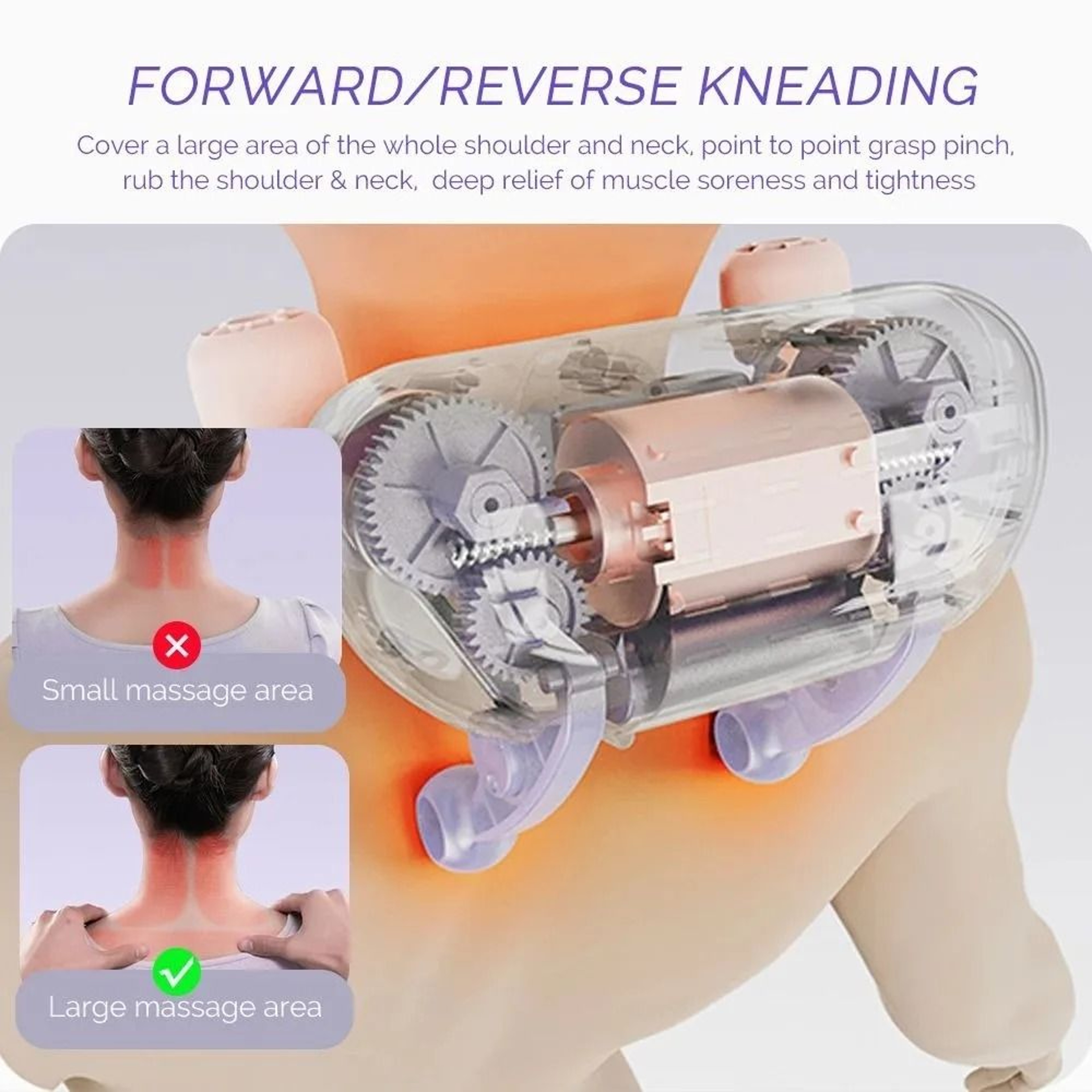 6D Ergonomic Kneading Cervical Therapy Pillow 1