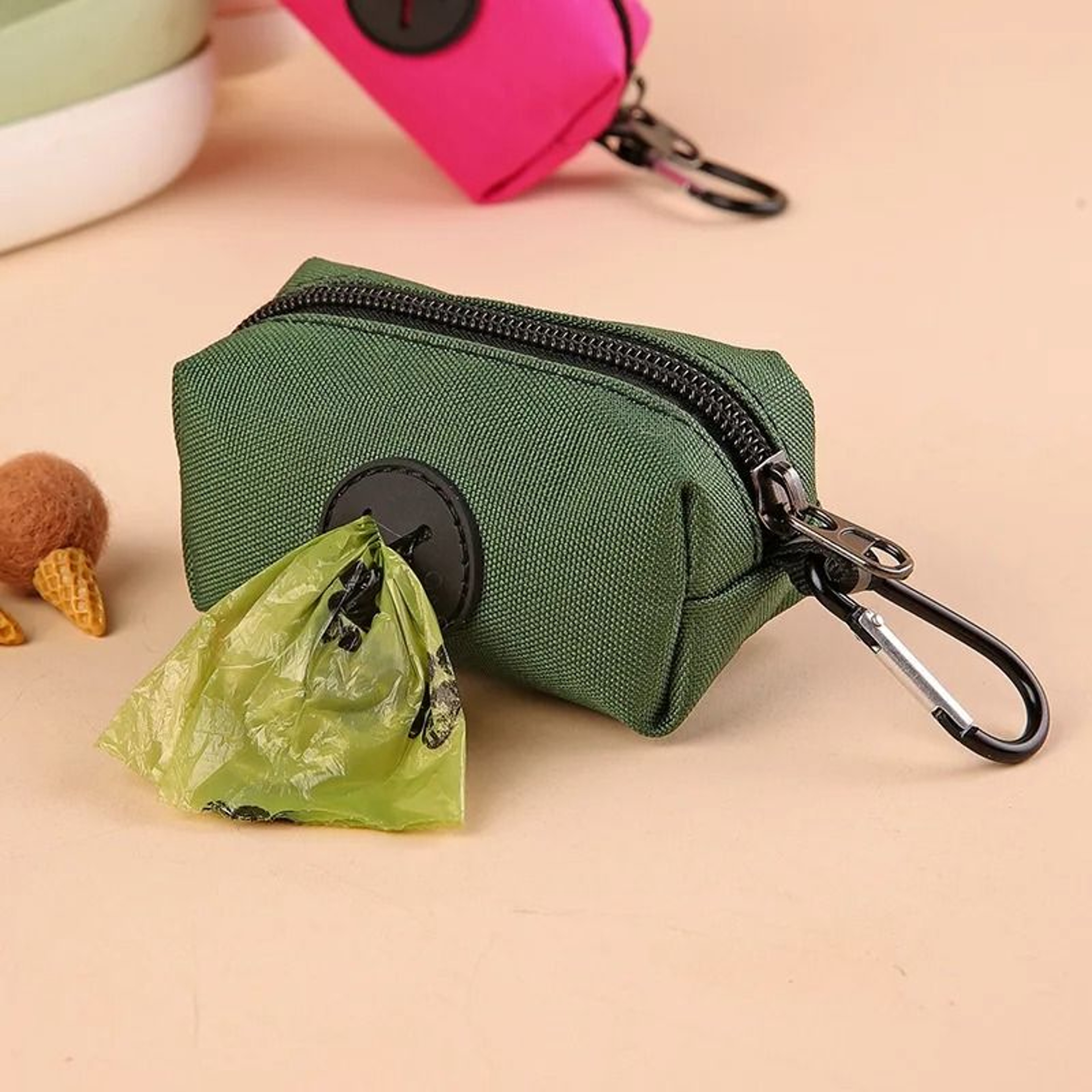 Durable Canvas Pet Waste Bag Dispenser 3