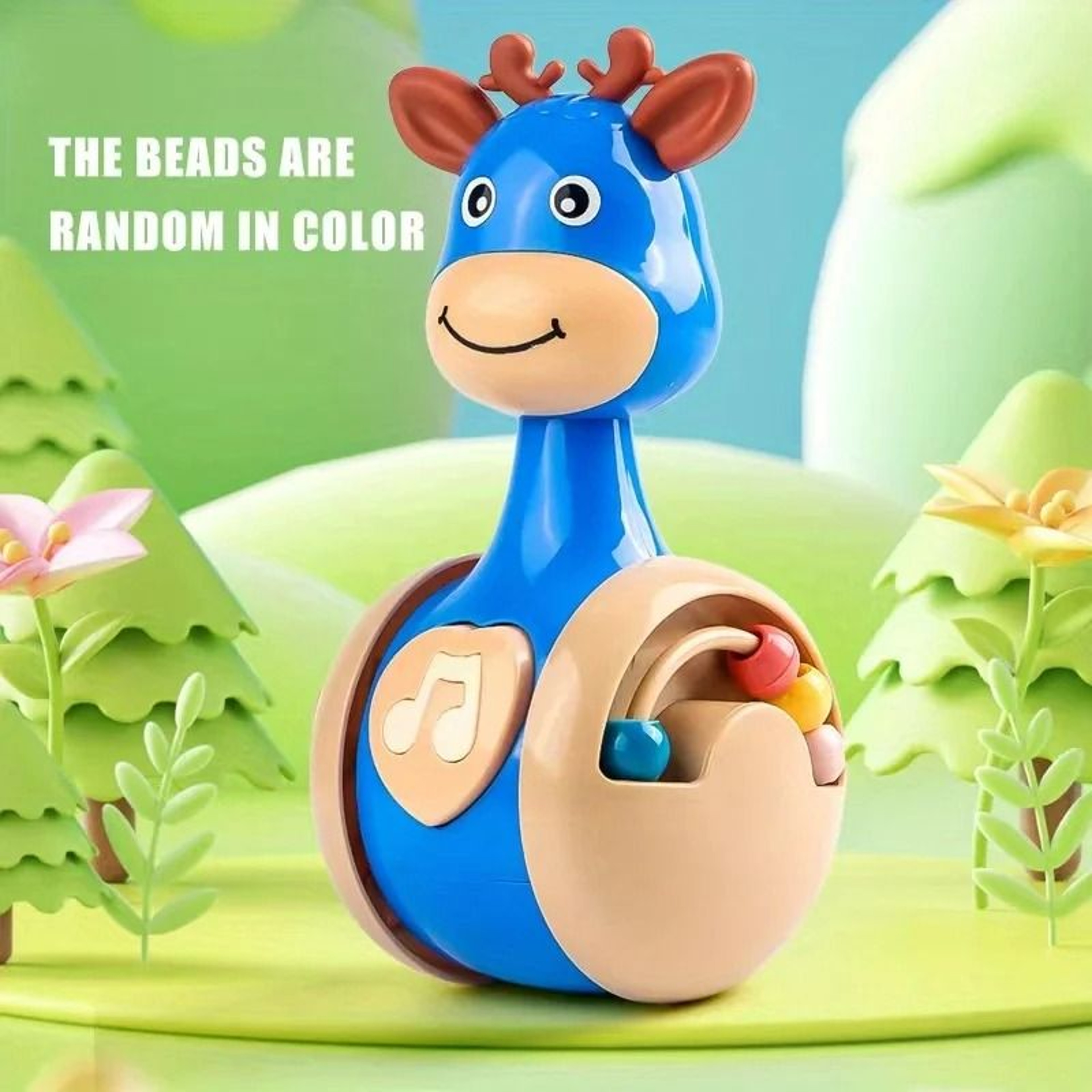 Interactive Musical Tumbler Wobbler Toy 6