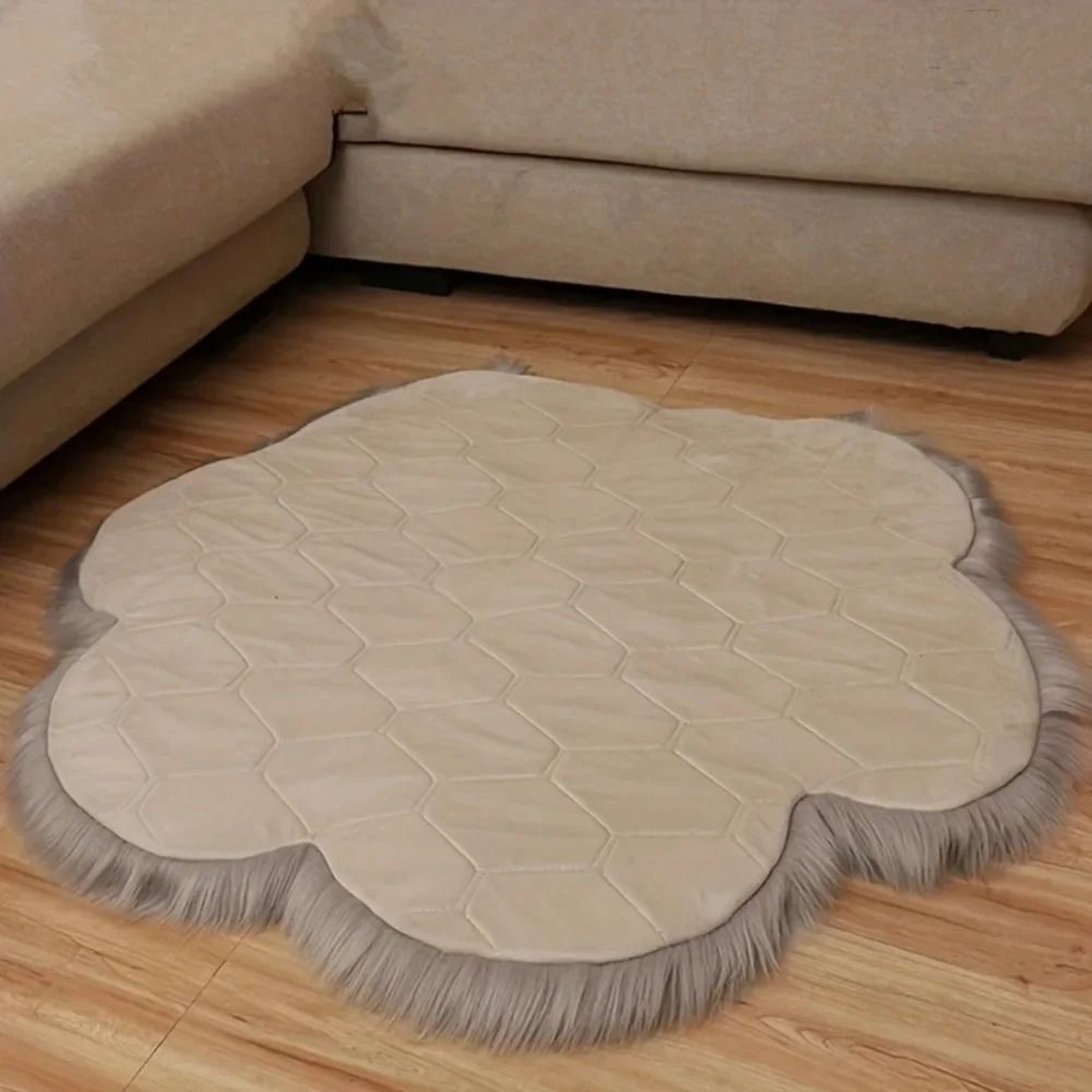 Ultra Soft Plush Cat Paw Decorative Floor Mat 5