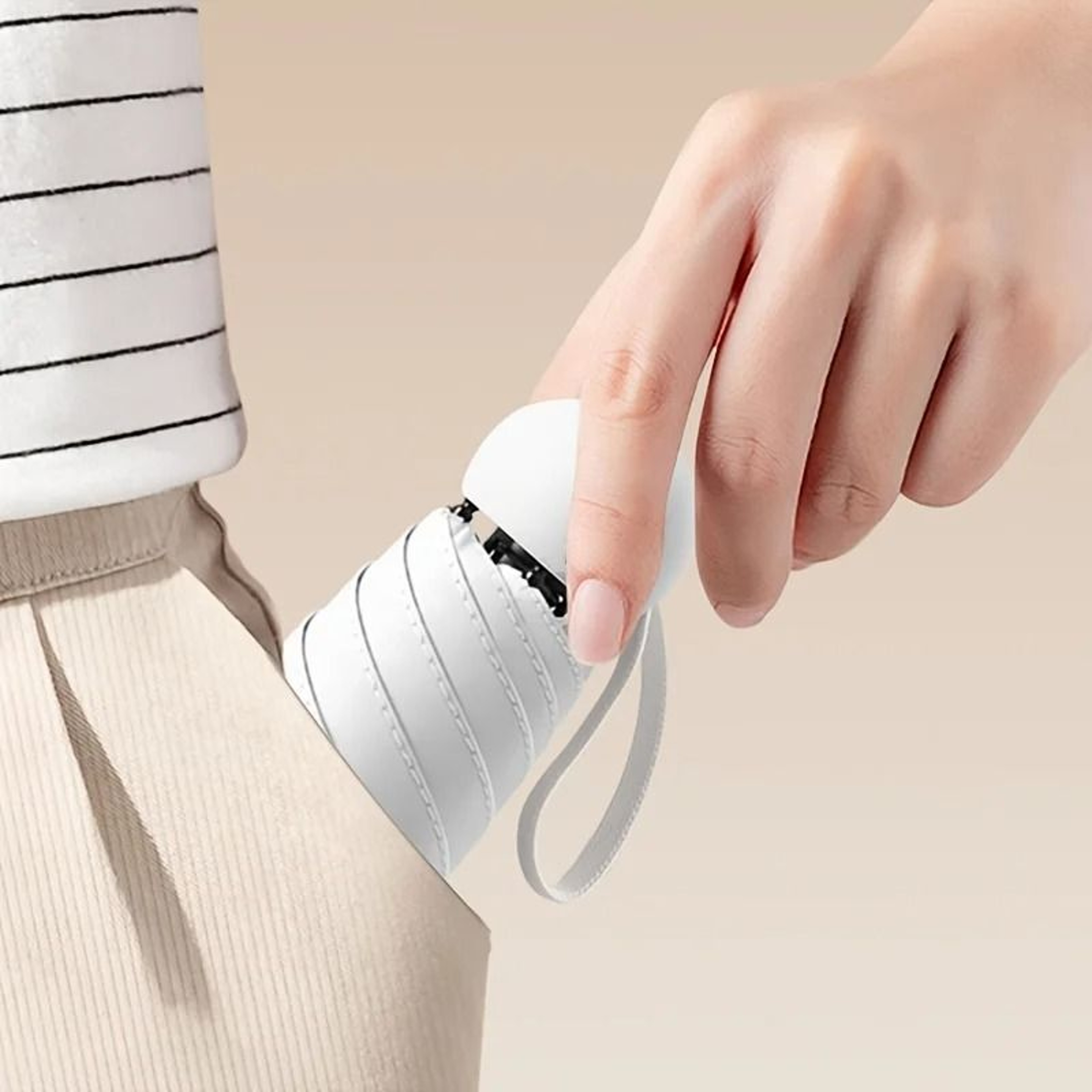 Ultra Light Compact Capsule Travel Umbrella 1