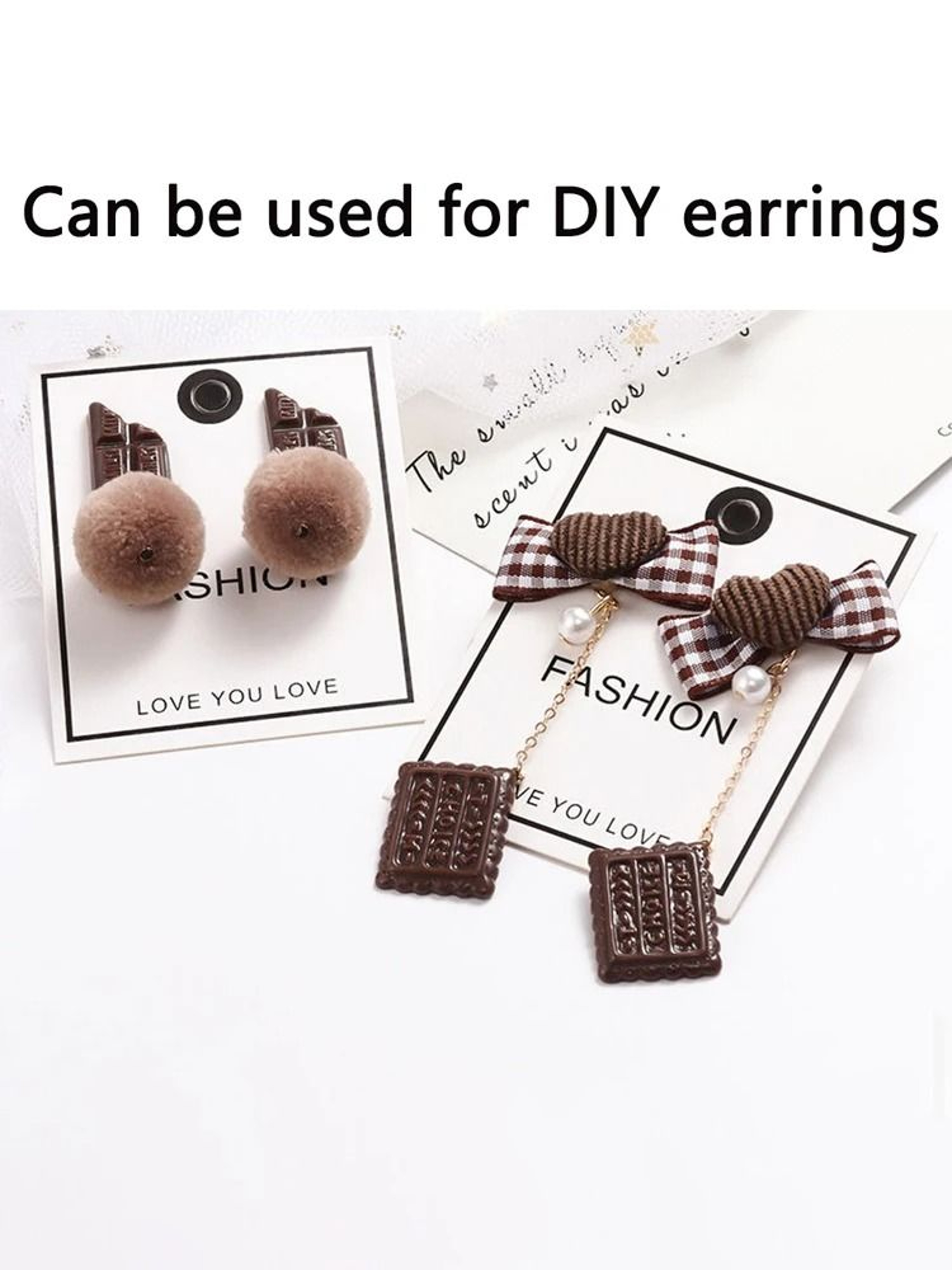 Realistic Miniature Resin Dessert Cabochon Set 3